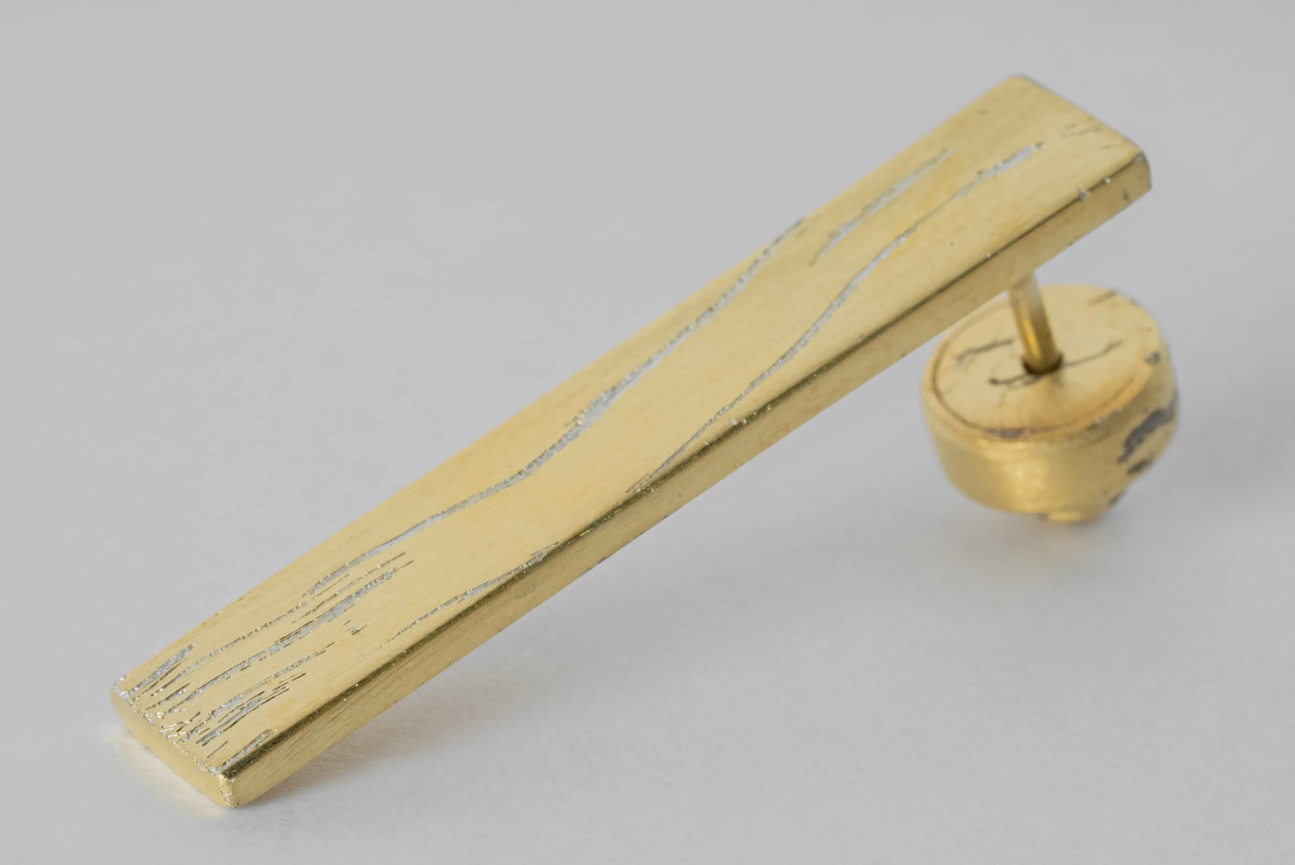 Plate Earring (34mm, AGA) sold by Parts of Four