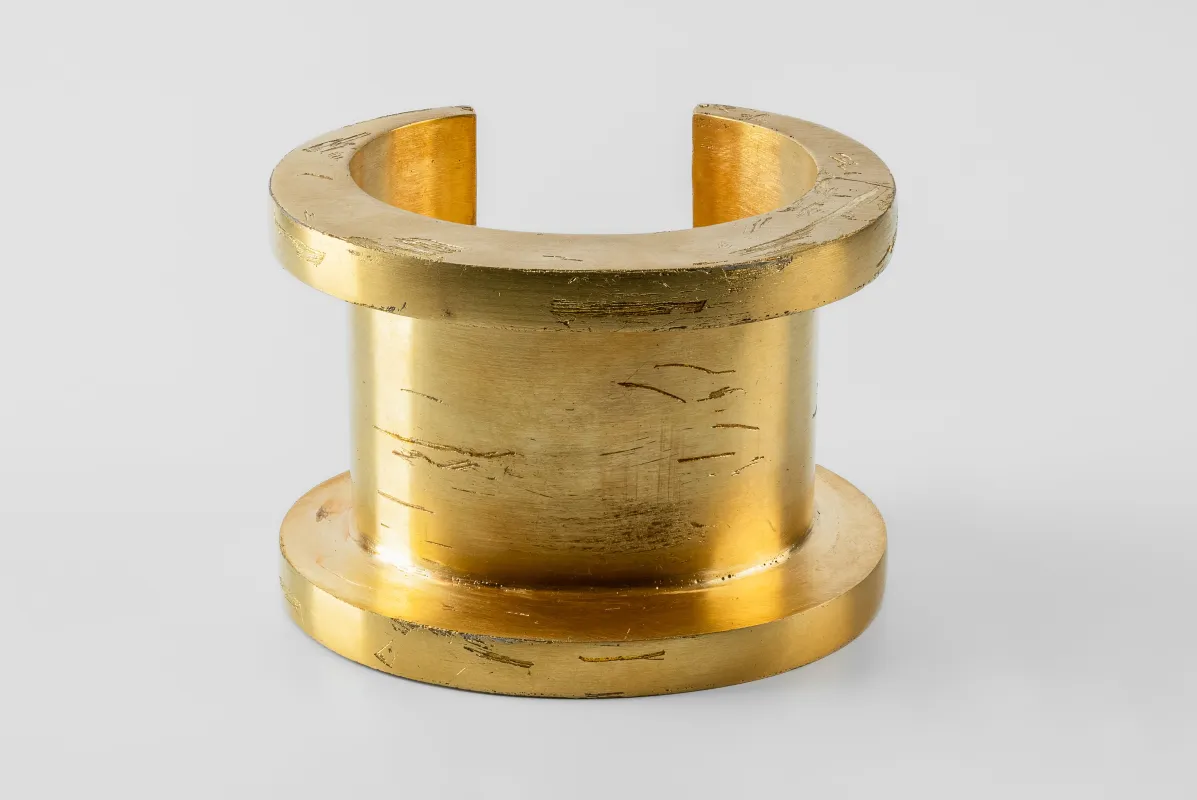 Crescent Channel Bracelet (60mm, AG) sold by Parts of Four