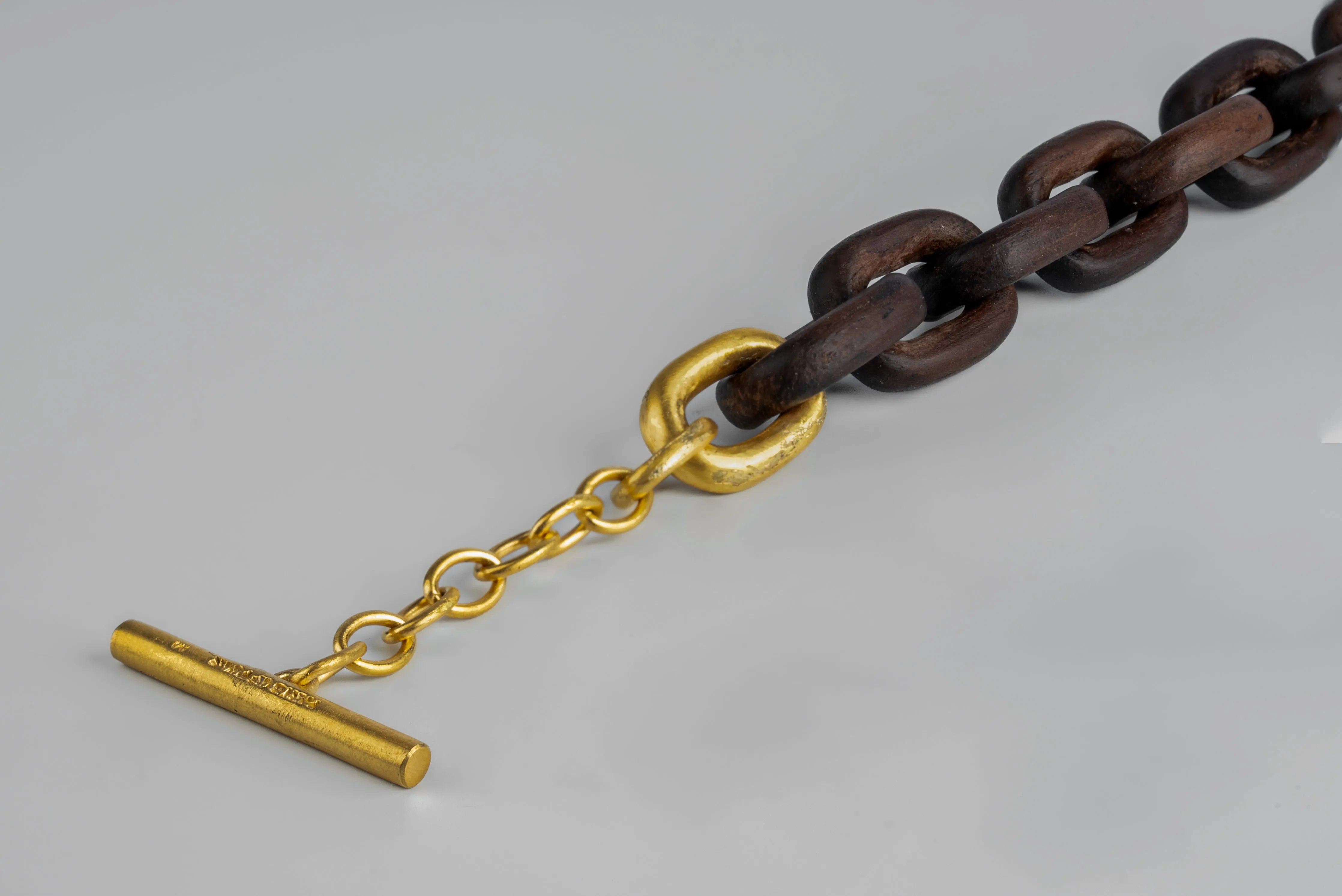 Toggle Chain Bracelet (Extra Small Links, TU+AG) sold by Parts of Four product image thumbnail 2