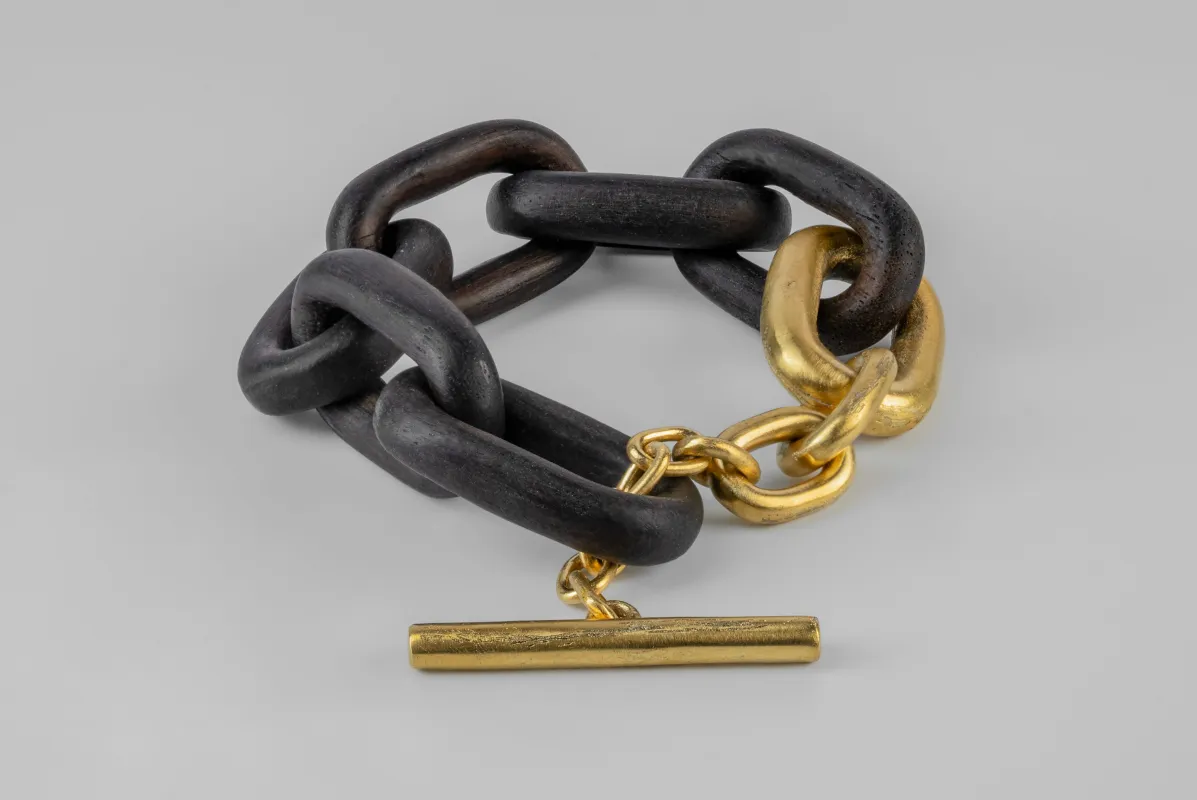 Toggle Chain Bracelet (Small Links, TU+AG) sold by Parts of Four