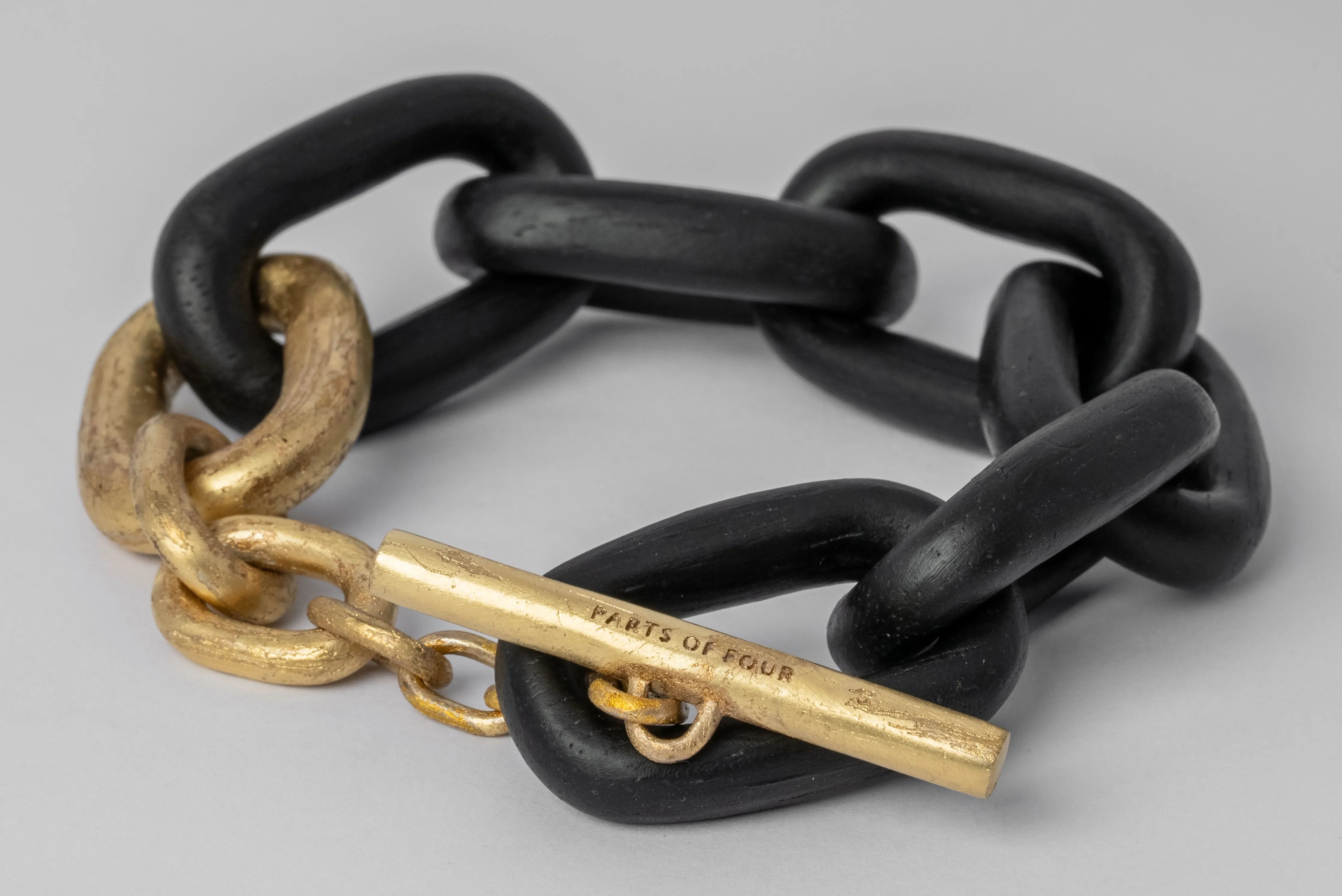 Toggle Chain Bracelet (Small Links, KU+AG) sold by Parts of Four