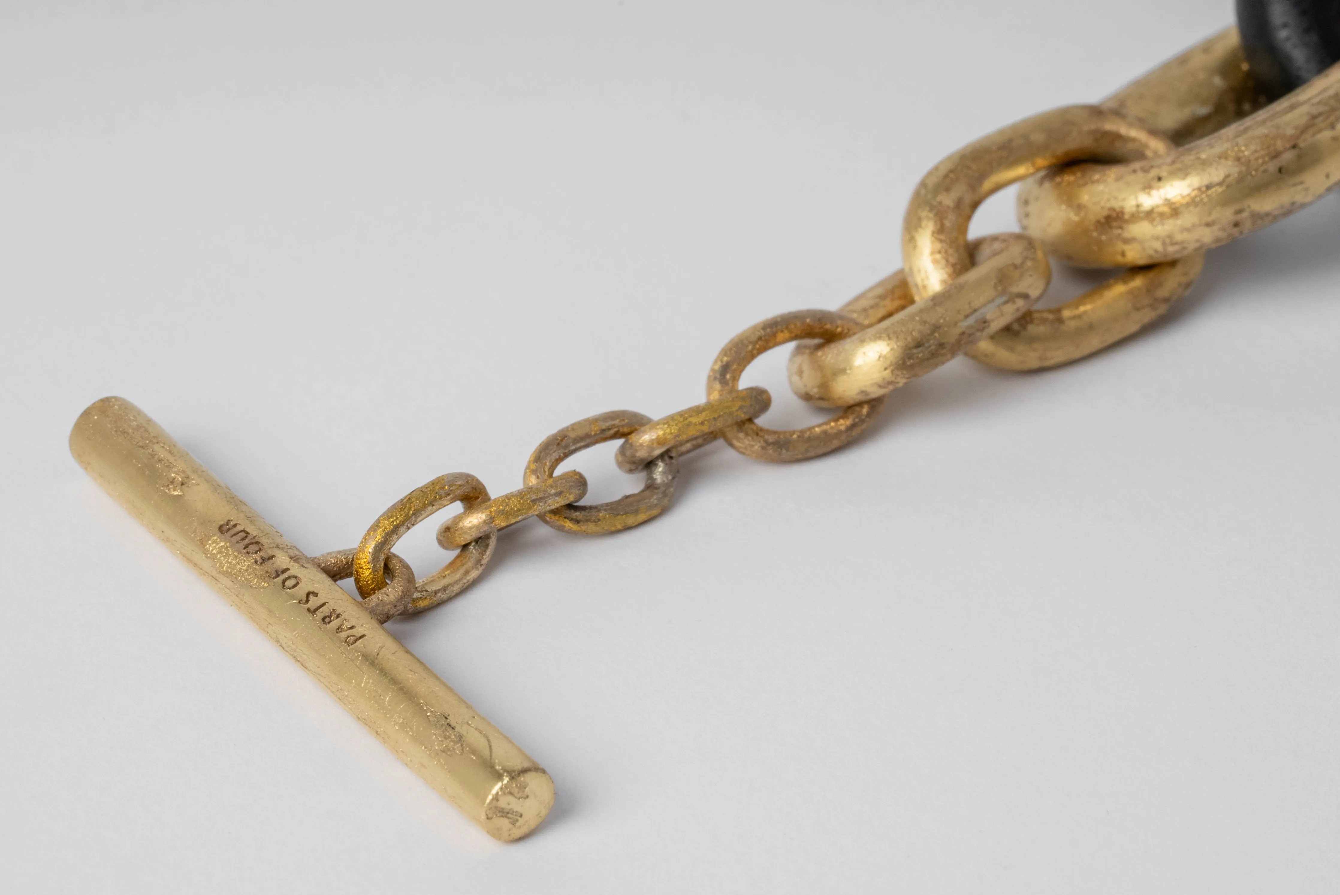 Toggle Chain Bracelet (Small Links, KU+AG) sold by Parts of Four product image thumbnail 5