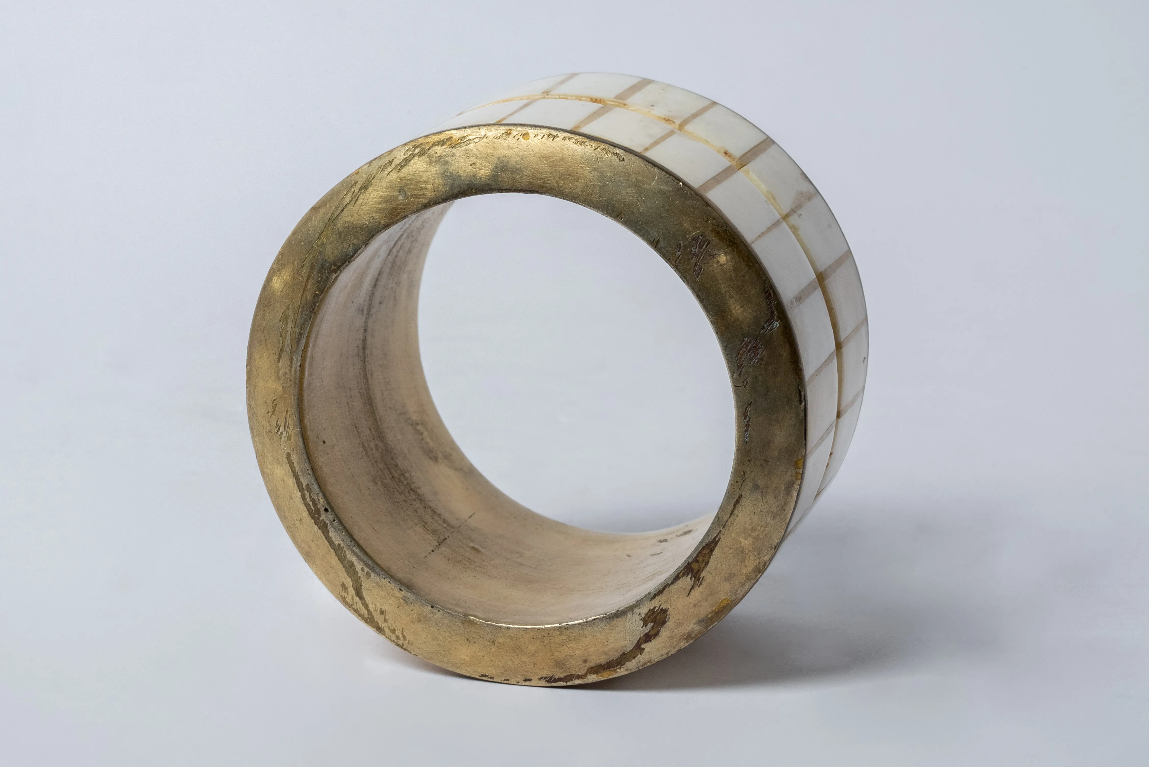 Portal Crevice Bangle (55mm, AG+MB) sold by Parts of Four product image thumbnail 3