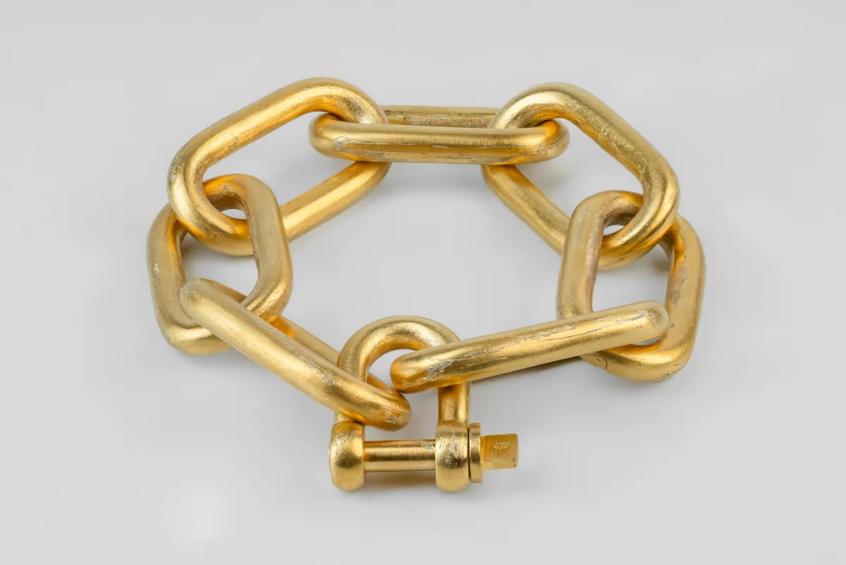 Charm Chain Bracelet (Medium Links, AG) sold by Parts of Four