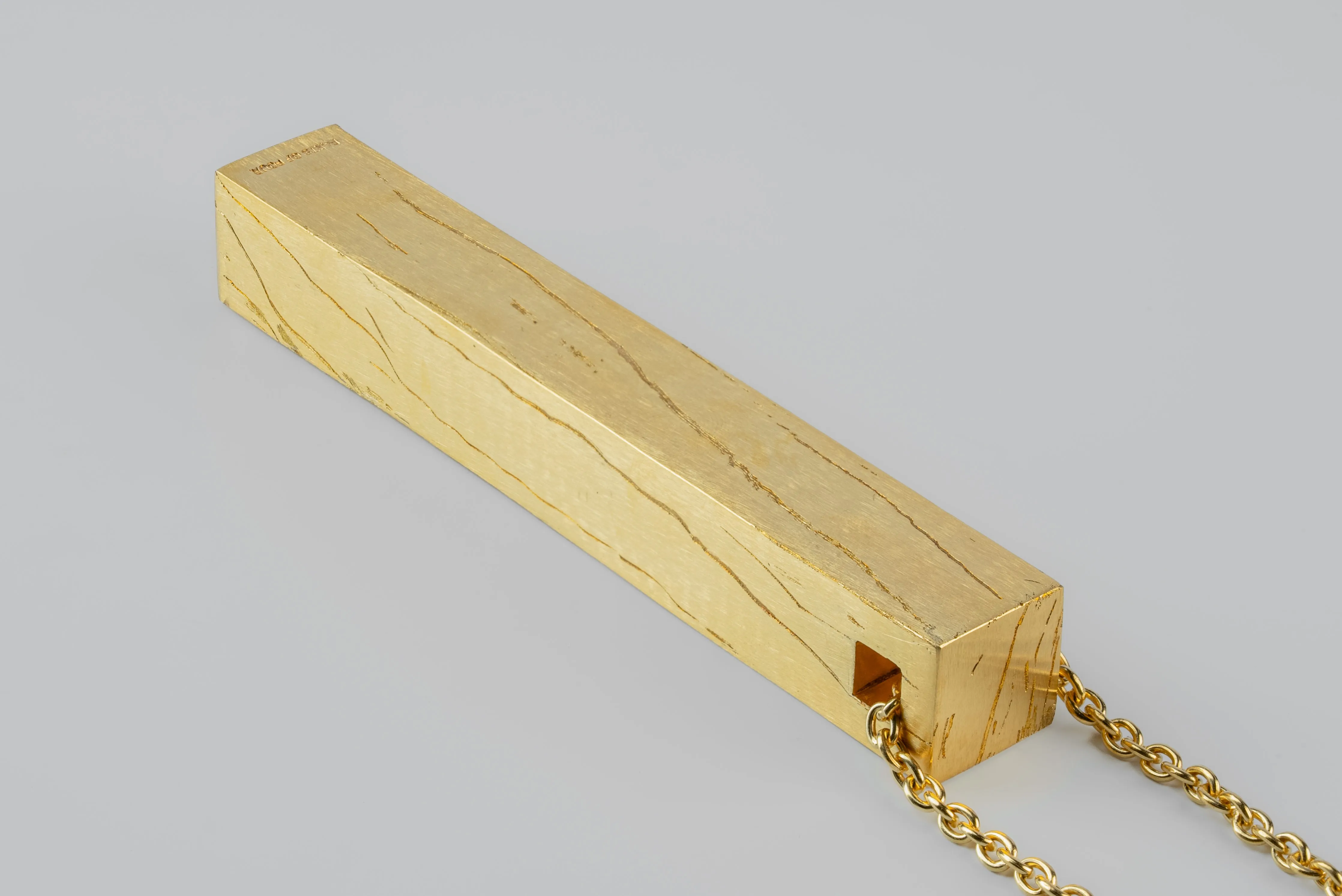 Cuboid Necklace (AG) sold by Parts of Four product image thumbnail 2