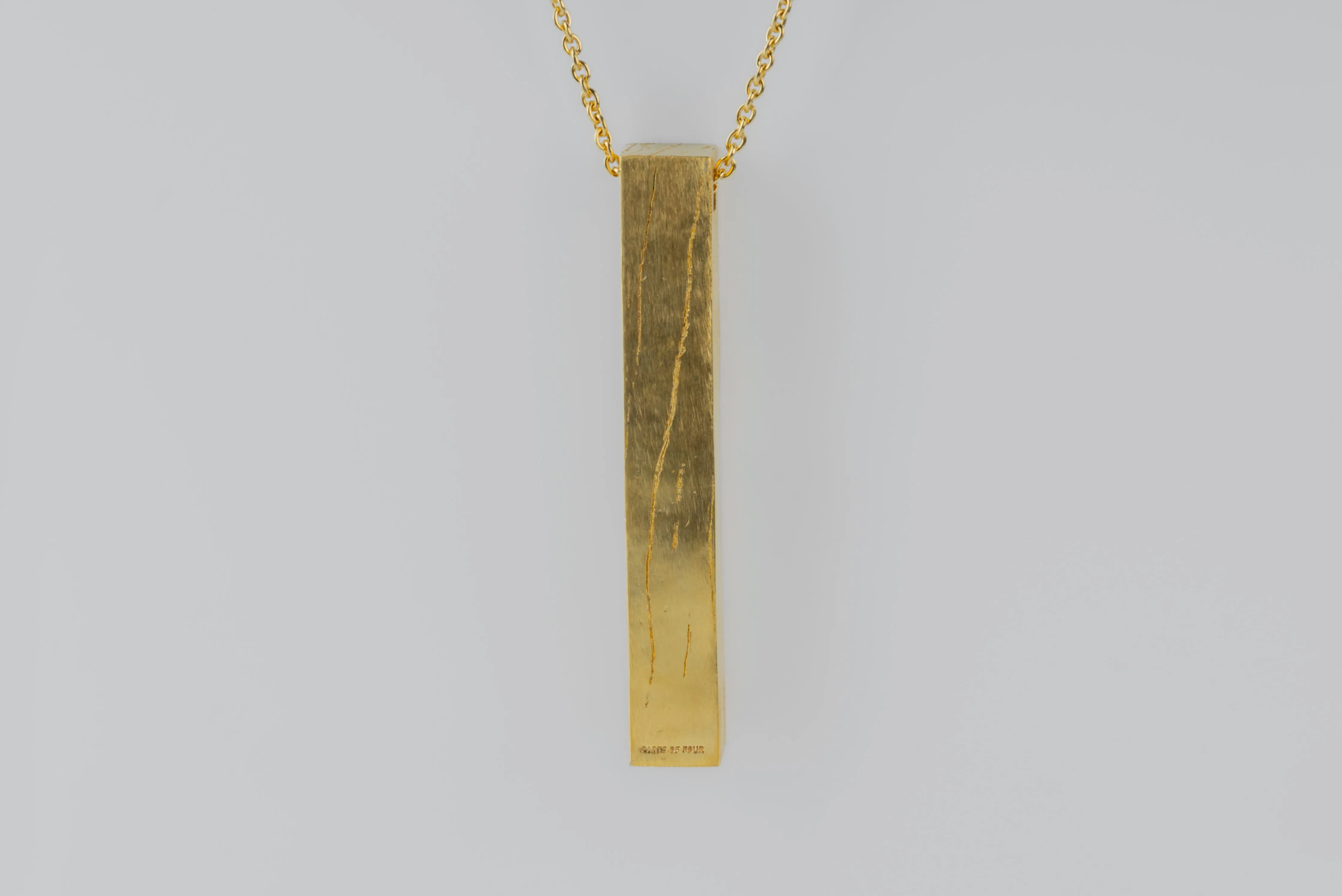 Cuboid Necklace (AG) sold by Parts of Four product image thumbnail 4