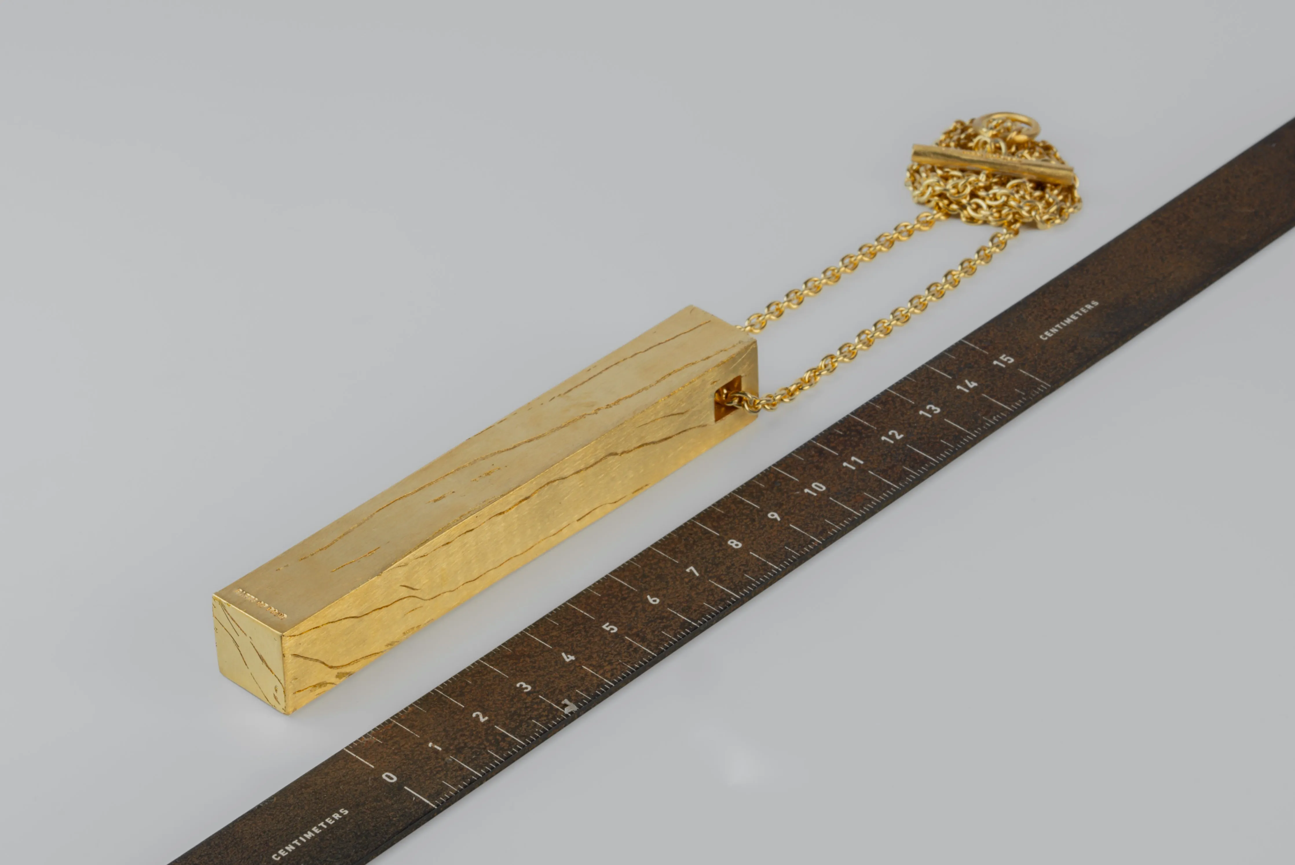 Cuboid Necklace (AG) sold by Parts of Four product image thumbnail 5