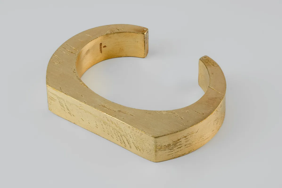 Crescent Plane Bracelet (15mm, AG) sold by Parts of Four