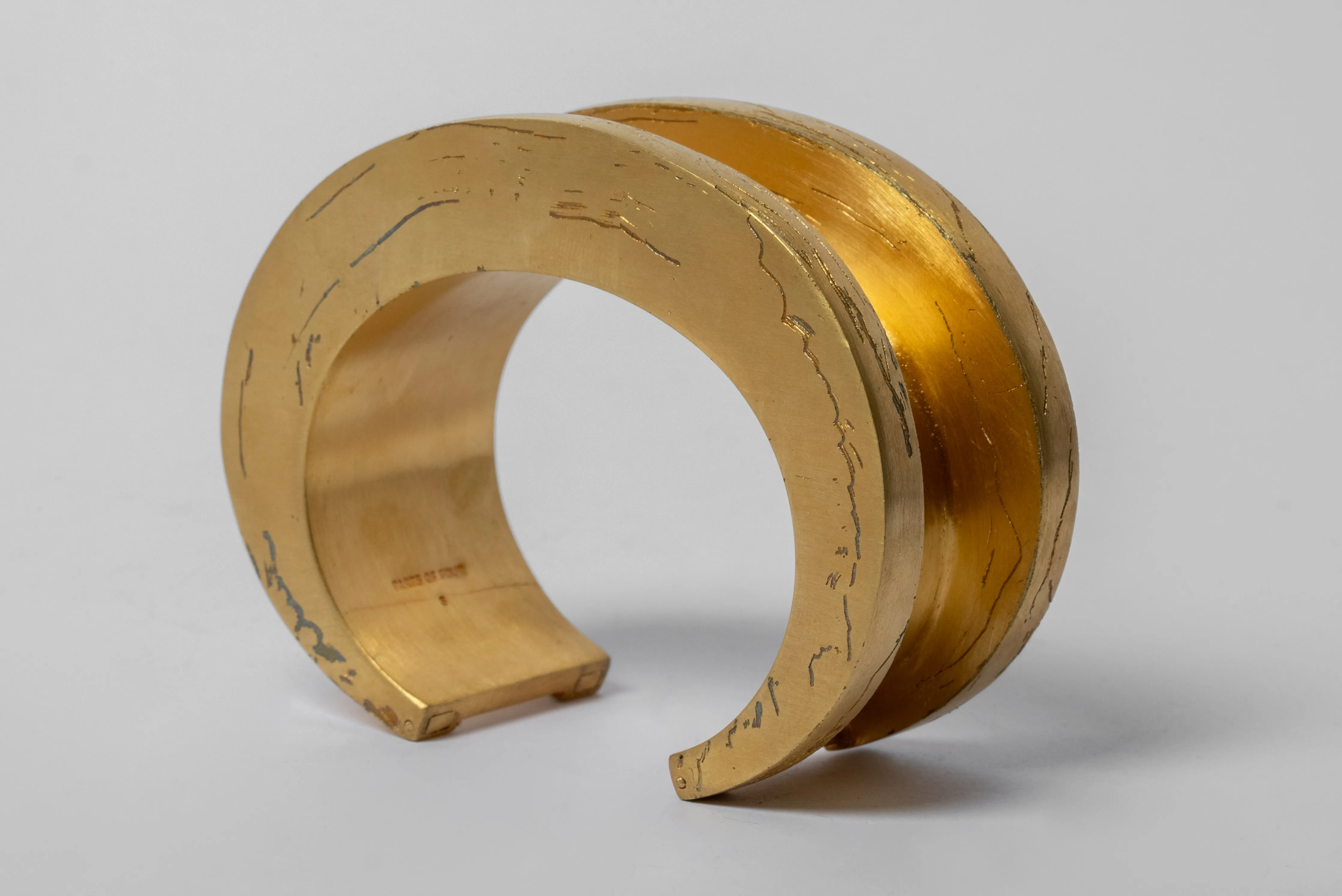 Crescent Channel Bracelet (30mm, AG) sold by Parts of Four product image thumbnail 2