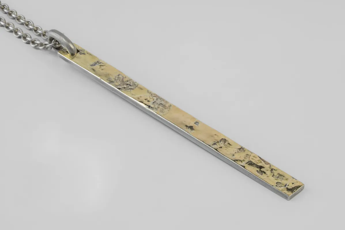 Plate Necklace (Half, Fuse, DA18K) sold by Parts of Four