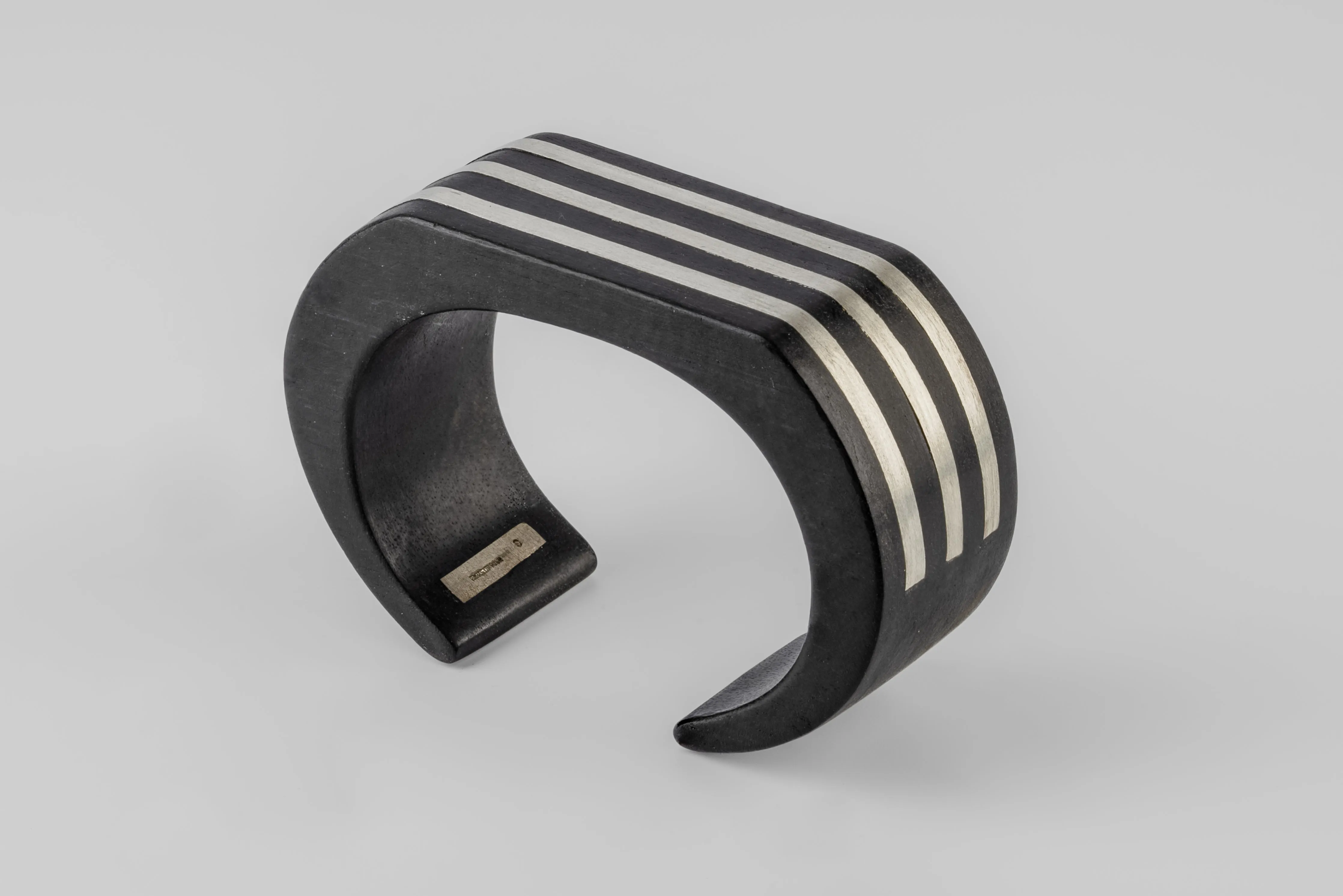 Crescent Plane Bracelet (Deco Bars, 30mm, KU+MA) sold by Parts of Four product image thumbnail 2