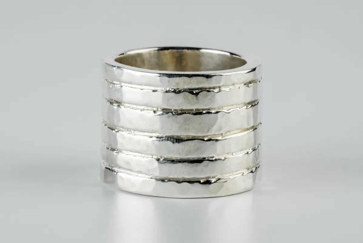 Plane Ring (Lines, 17mm, PA) sold by Parts of Four