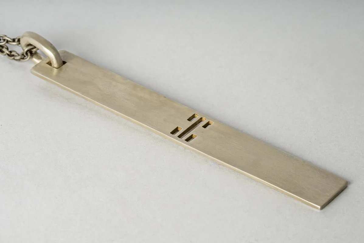 Plate Necklace (Sugermans Punchout, DA) sold by Parts of Four