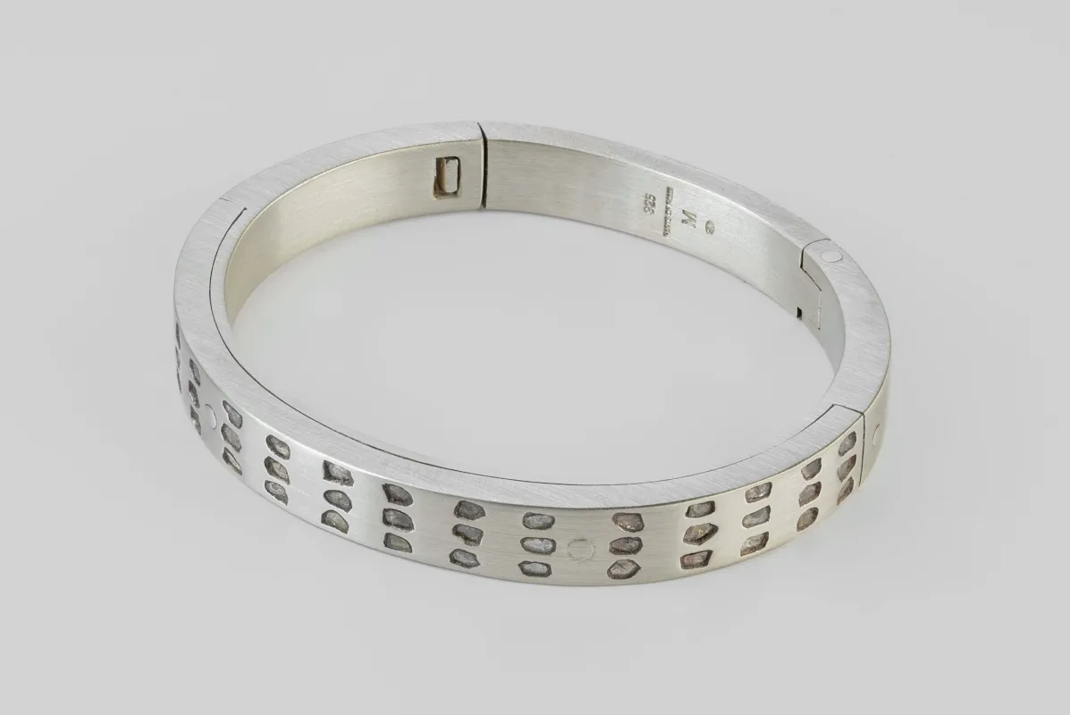 Sistema Bracelet v2 (Linear Mega Pavé, 9mm, MA+DIA) sold by Parts of Four