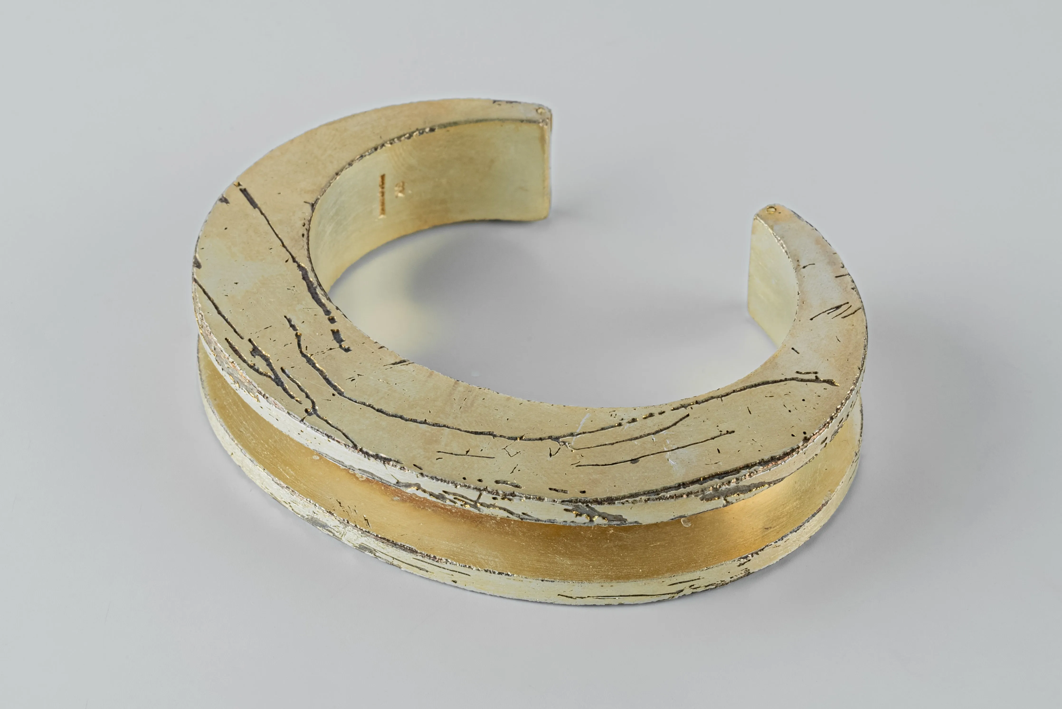 Crescent Channel Bracelet (15mm, SUAG) sold by Parts of Four