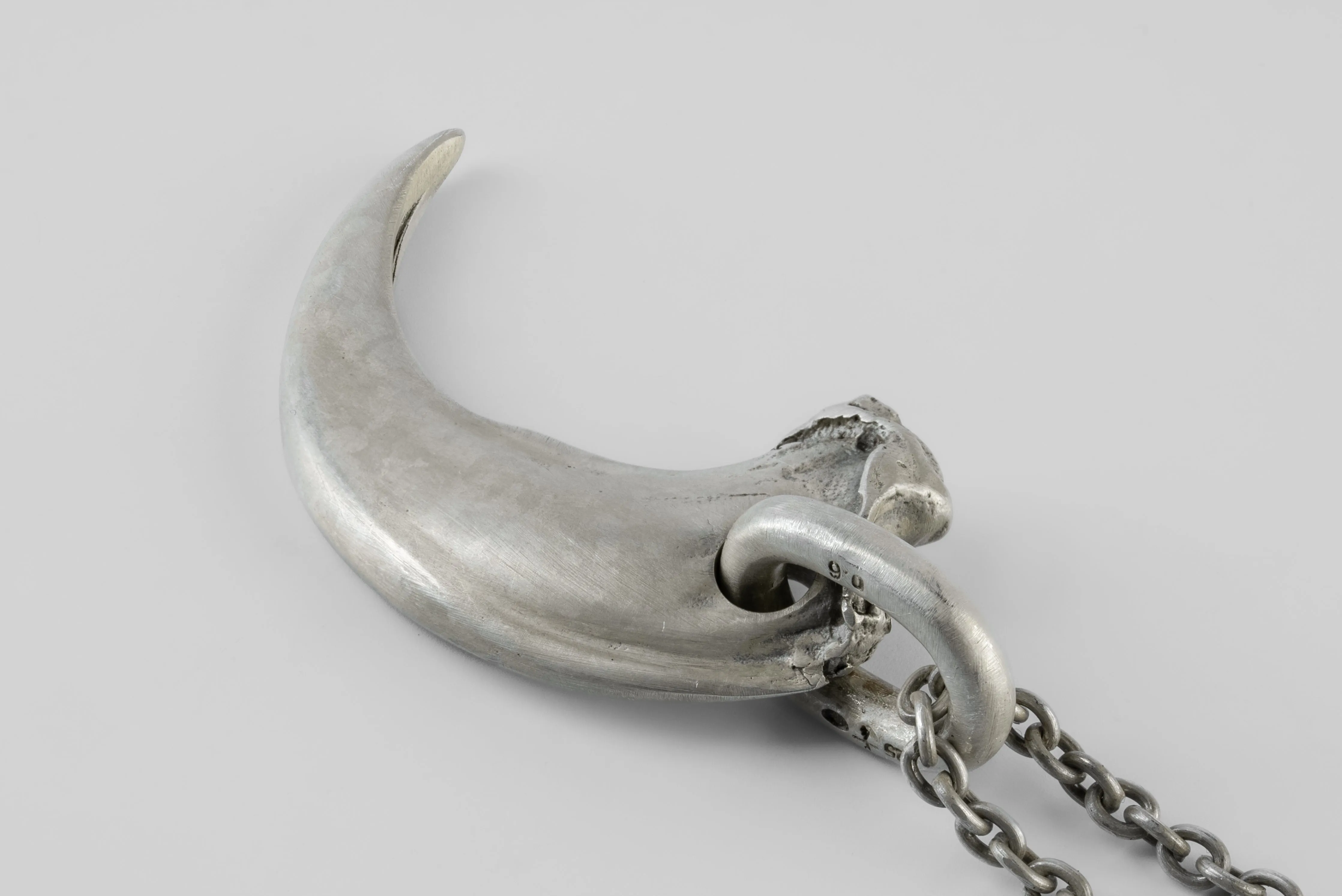 Bear Claw Necklace Redux (0.6 CT, Single M-Ruby, DA+RUB) sold by Parts of Four product image thumbnail 2