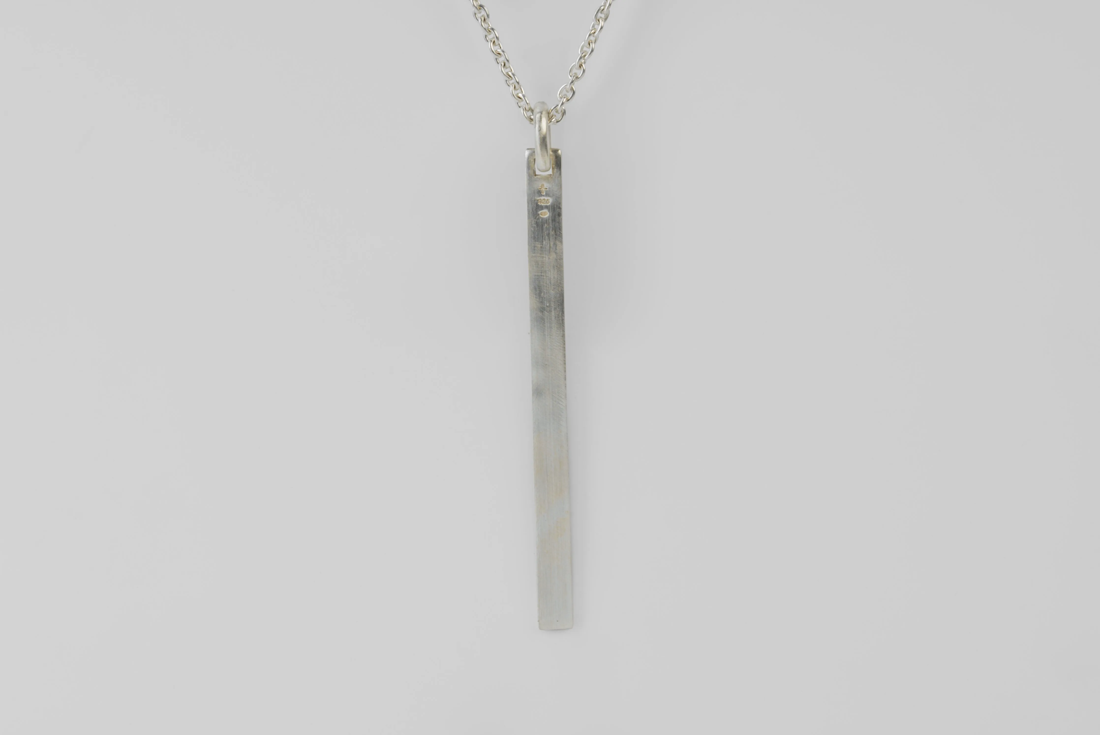 Plate Necklace (Mega Pavé, Half, MA+DIA) sold by Parts of Four product image thumbnail 4