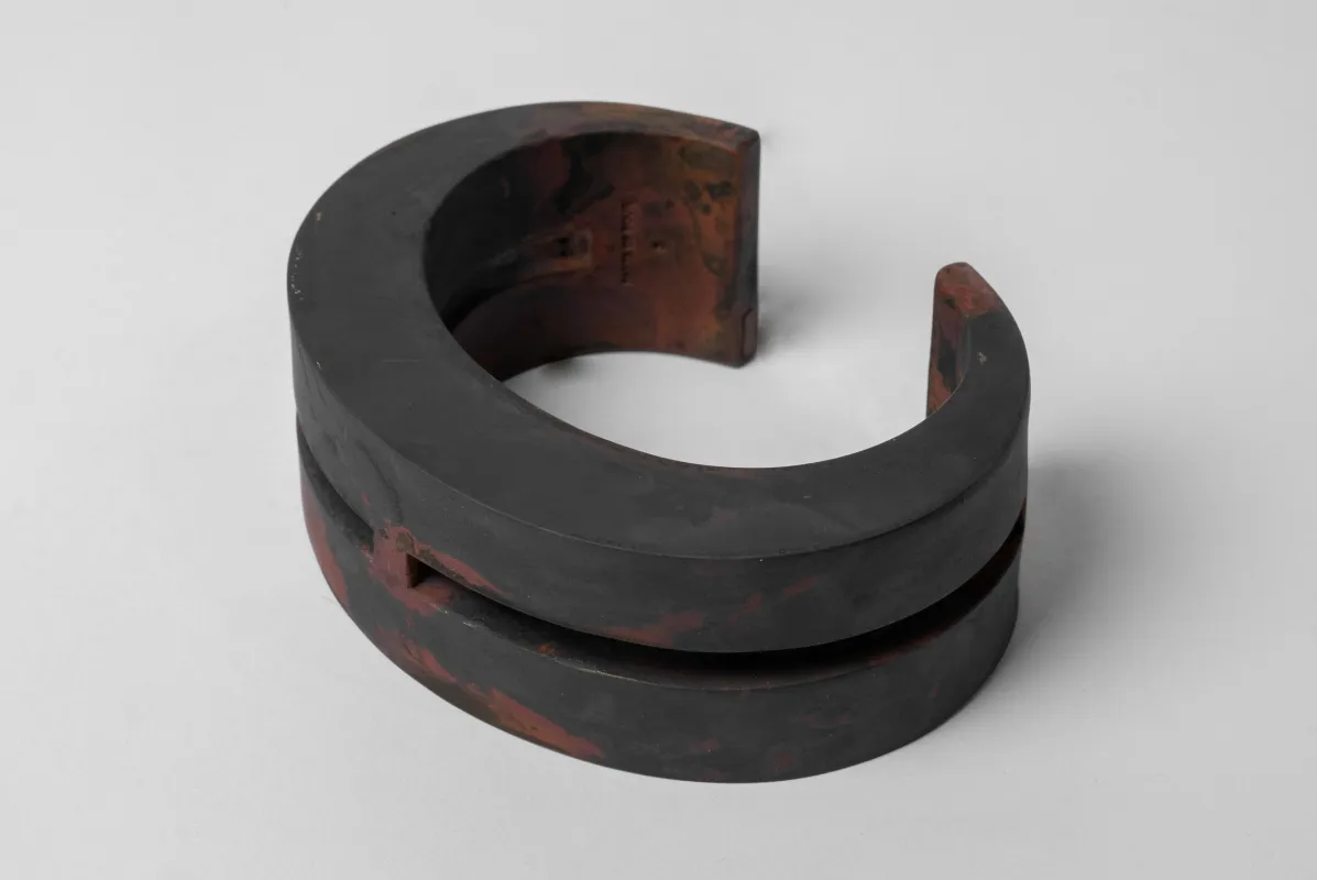 Crescent Crevice Bracelet (30mm, DR) sold by Parts of Four