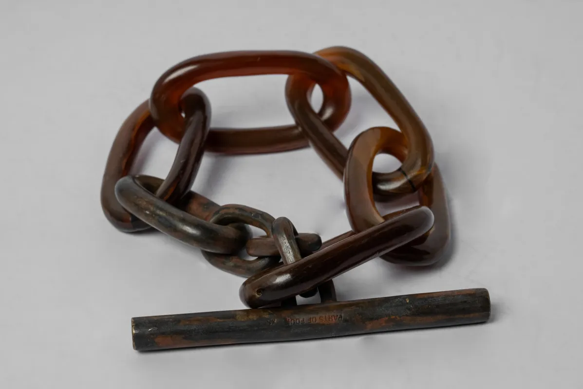 Toggle Chain Bracelet (Medium Links, RAH+DR) sold by Parts of Four