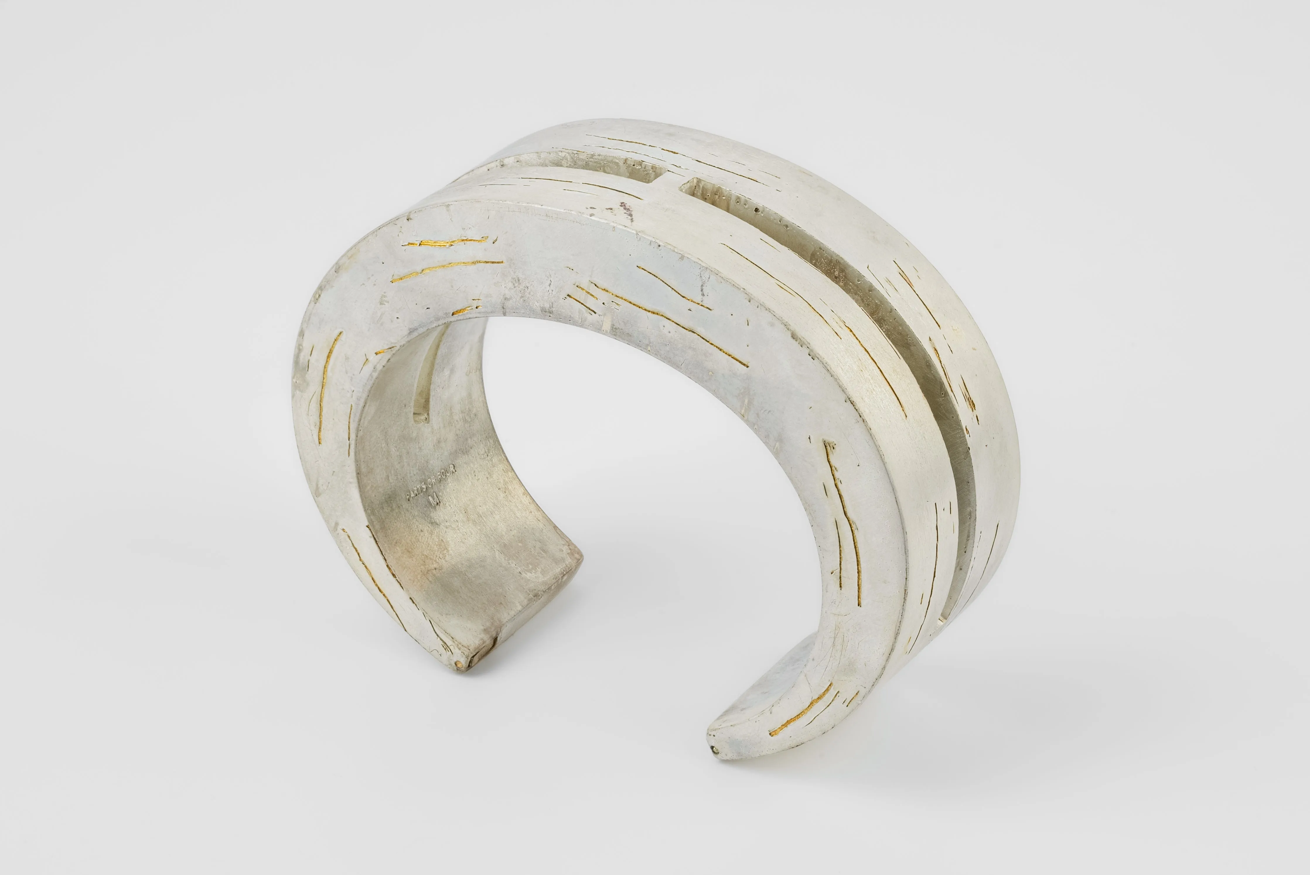 Crescent Crevice Bracelet (30mm, SUAG) sold by Parts of Four product image thumbnail 2