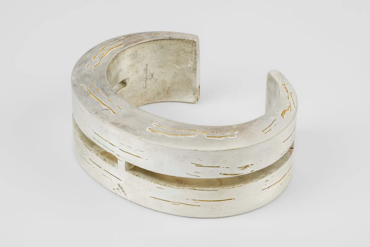 Crescent Crevice Bracelet (30mm, SUAG) sold by Parts of Four