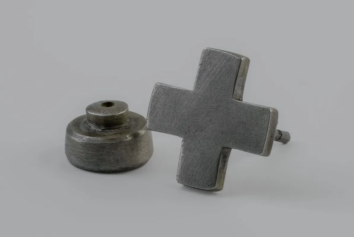 Plus Earring (12mm, DA) sold by Parts of Four