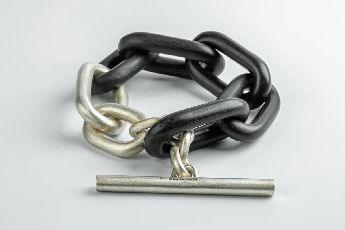 Toggle Chain Bracelet (Medium Links, KU+MA) sold by Parts of Four
