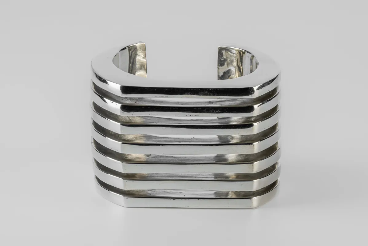 Crescent Plane Bracelet (Hybrid Deco Bars, 60mm, PA) sold by Parts of Four