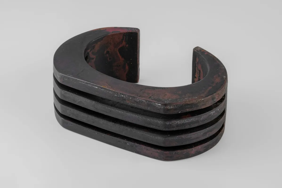 Crescent Plane Bracelet (Hybrid Deco Bars, 30mm, DR) sold by Parts of Four