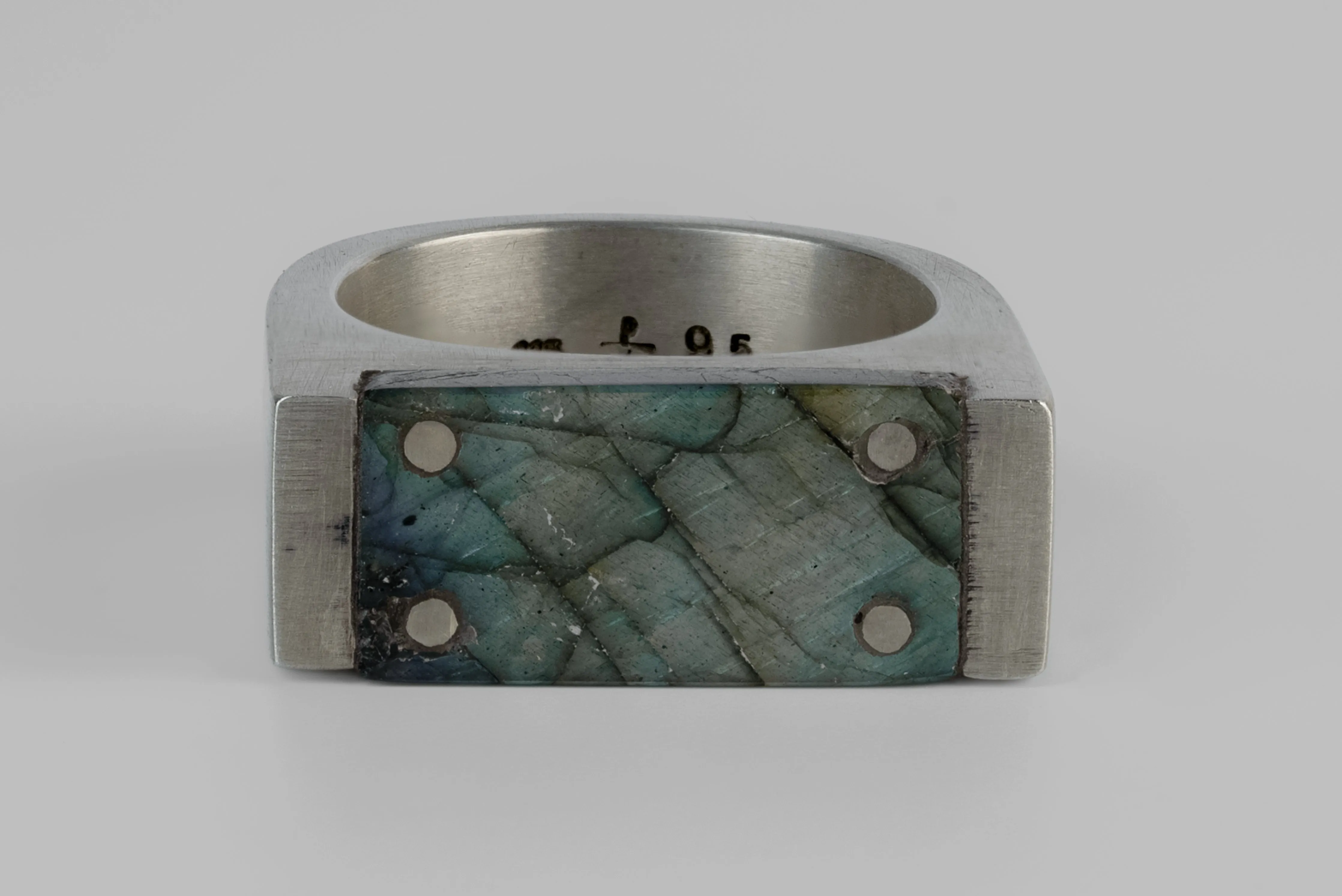 Plate Ring Single (9mm, DA+LAB) sold by Parts of Four product image thumbnail 3