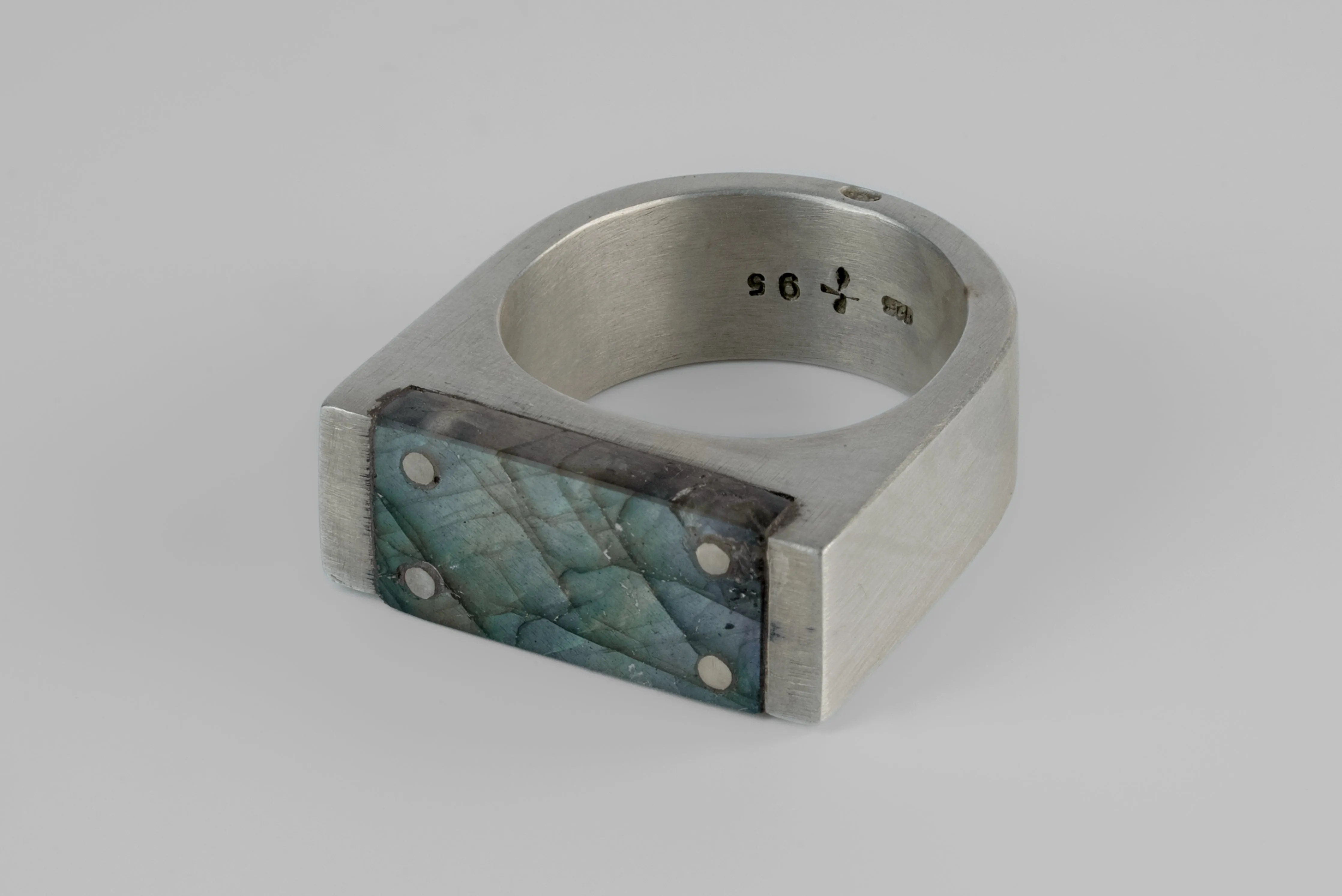 Plate Ring Single (9mm, DA+LAB) sold by Parts of Four