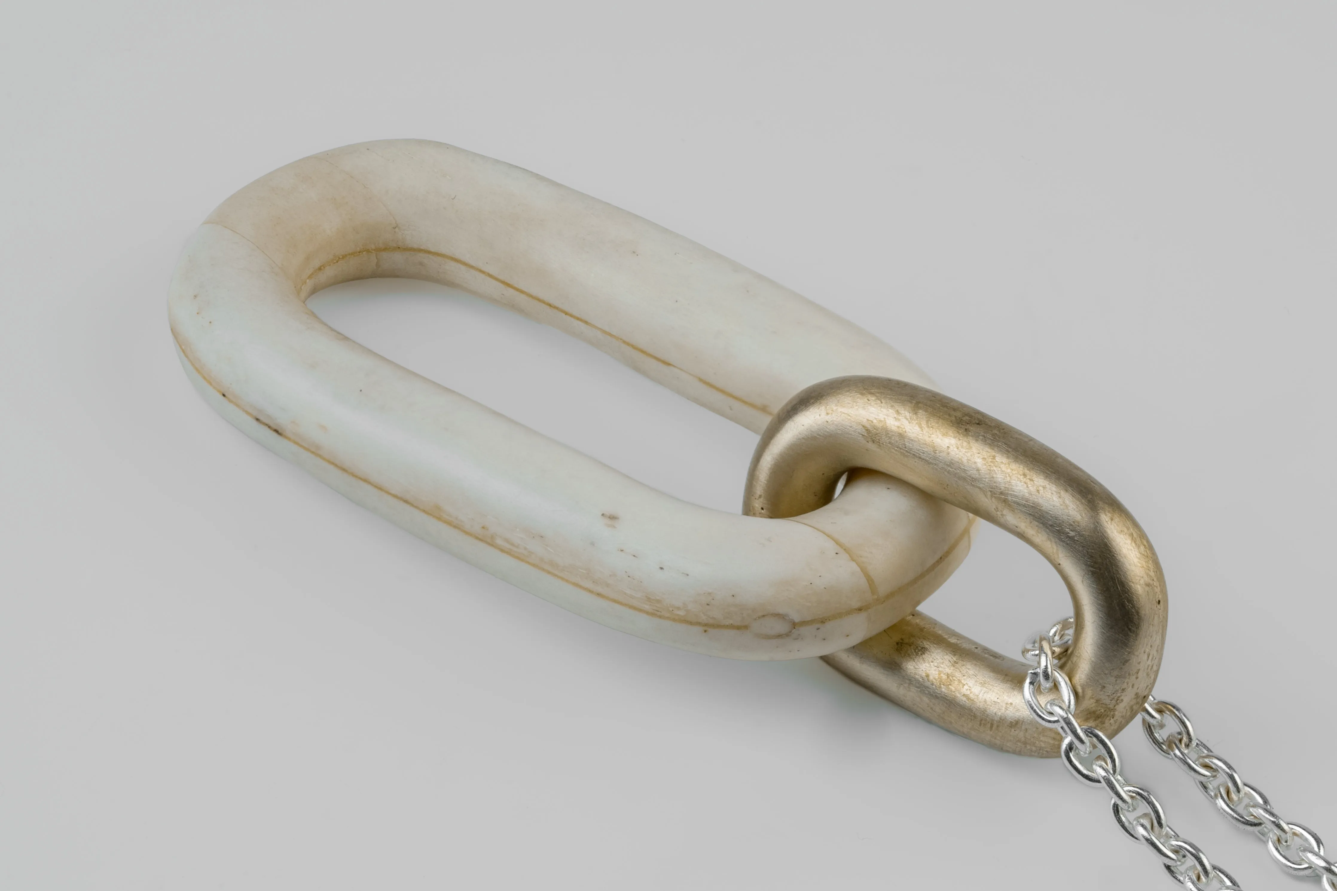 Link Charm Necklace (Redux, MB+MR+MA) sold by Parts of Four product image thumbnail 2