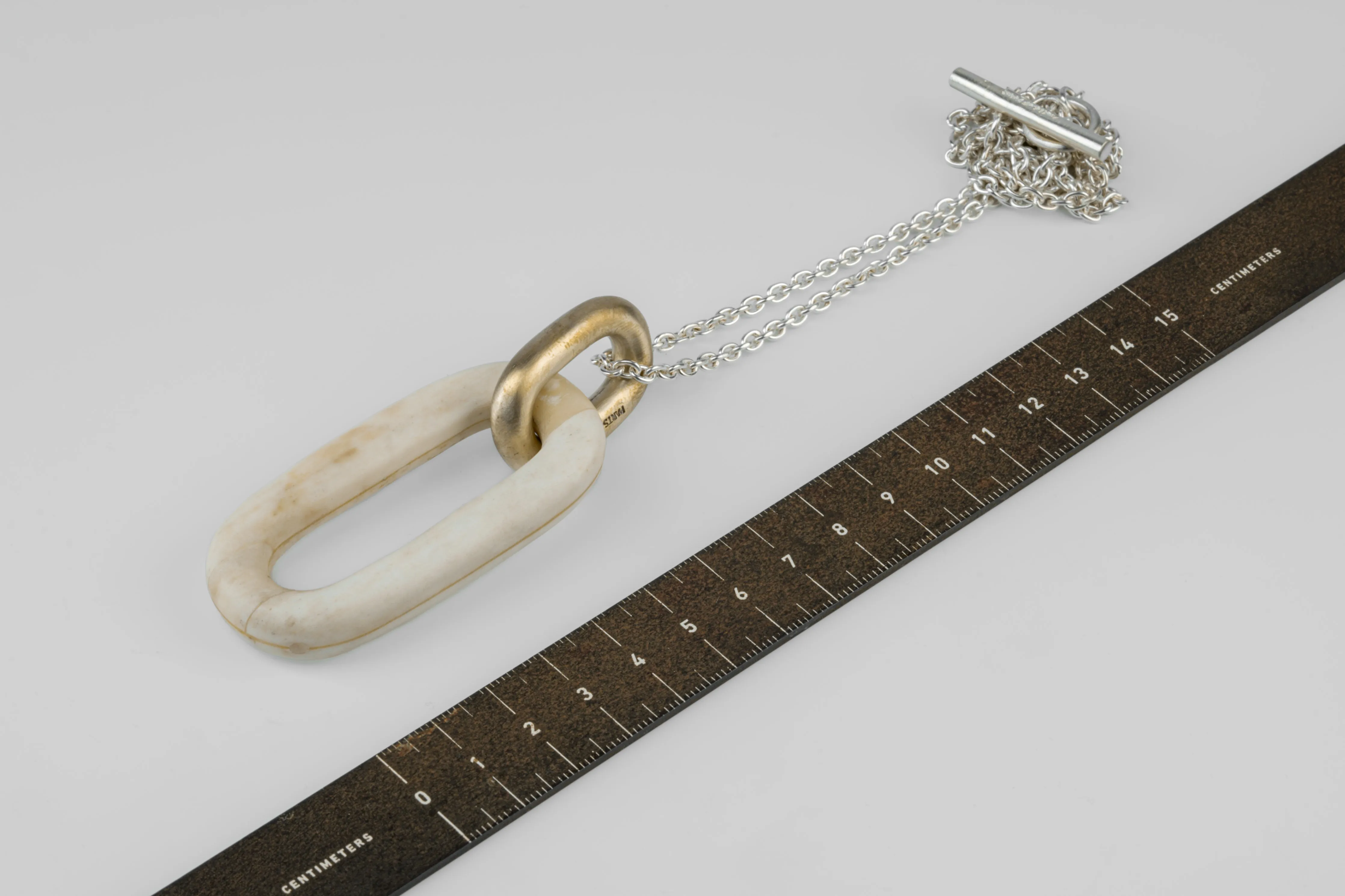 Link Charm Necklace (Redux, MB+MR+MA) sold by Parts of Four product image thumbnail 4