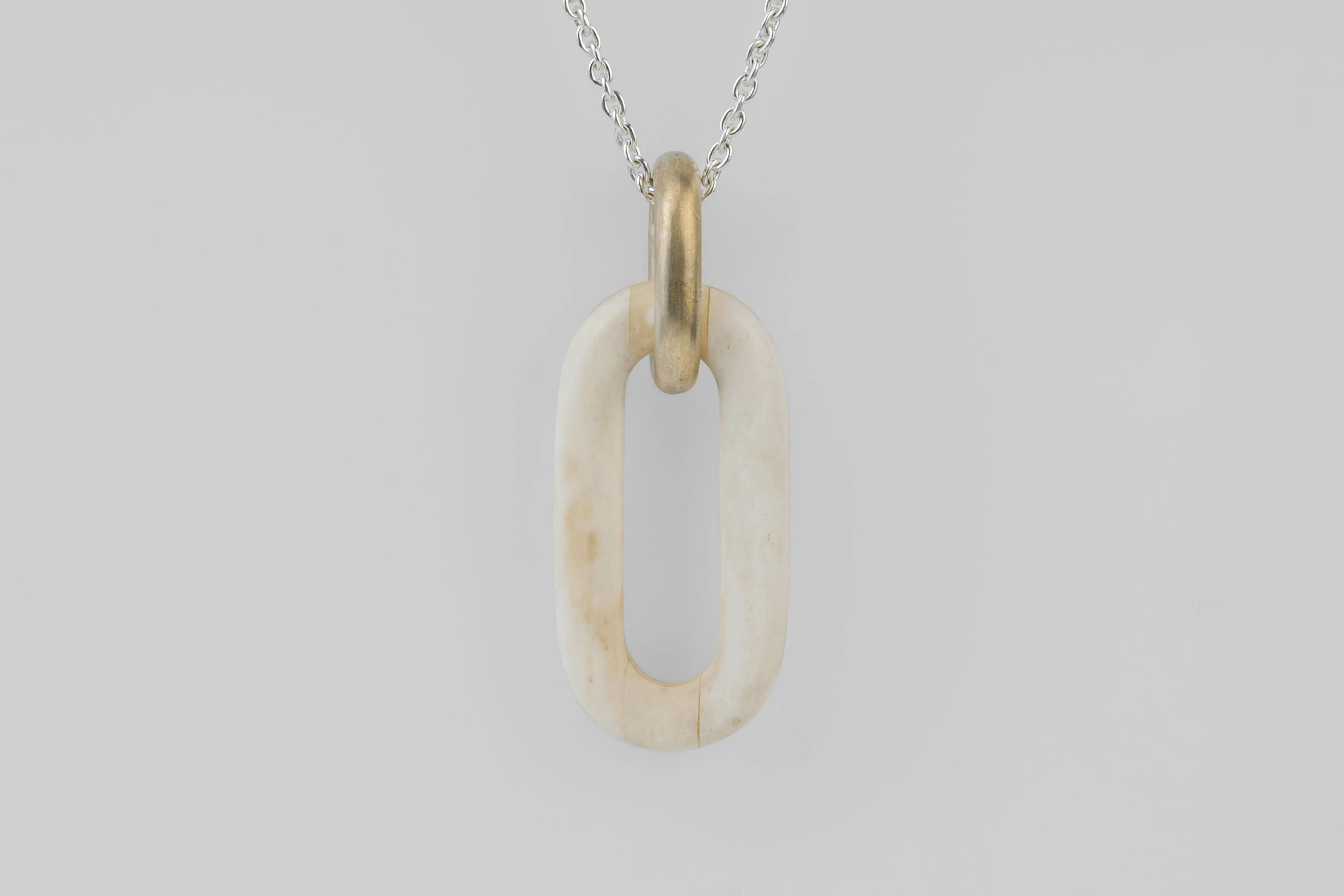 Link Charm Necklace (Redux, MB+MR+MA) sold by Parts of Four product image thumbnail 3