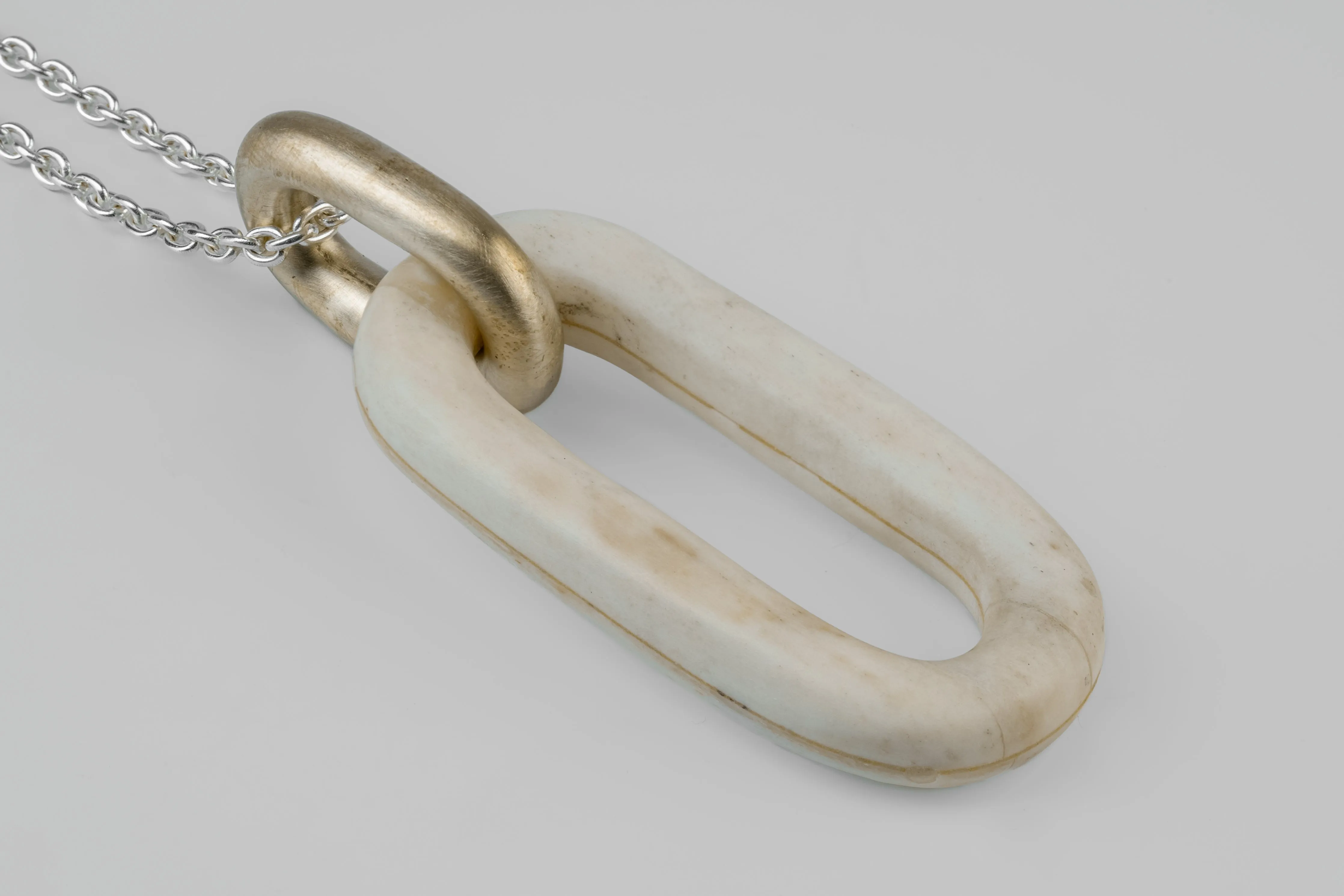 Link Charm Necklace (Redux, MB+MR+MA) sold by Parts of Four