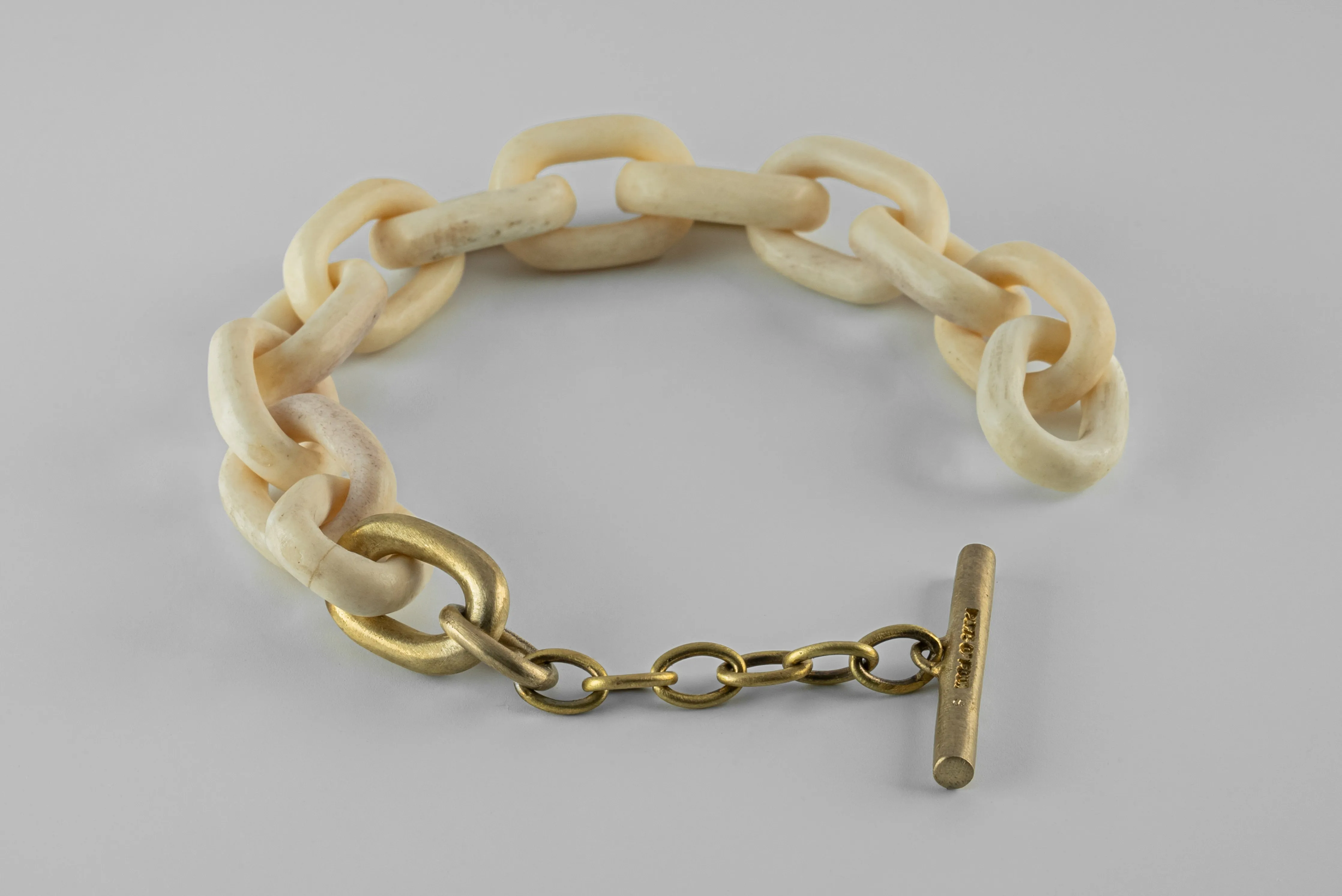 Toggle Chain Bracelet (Extra Small Links, MB+MR) sold by Parts of Four product image thumbnail 2