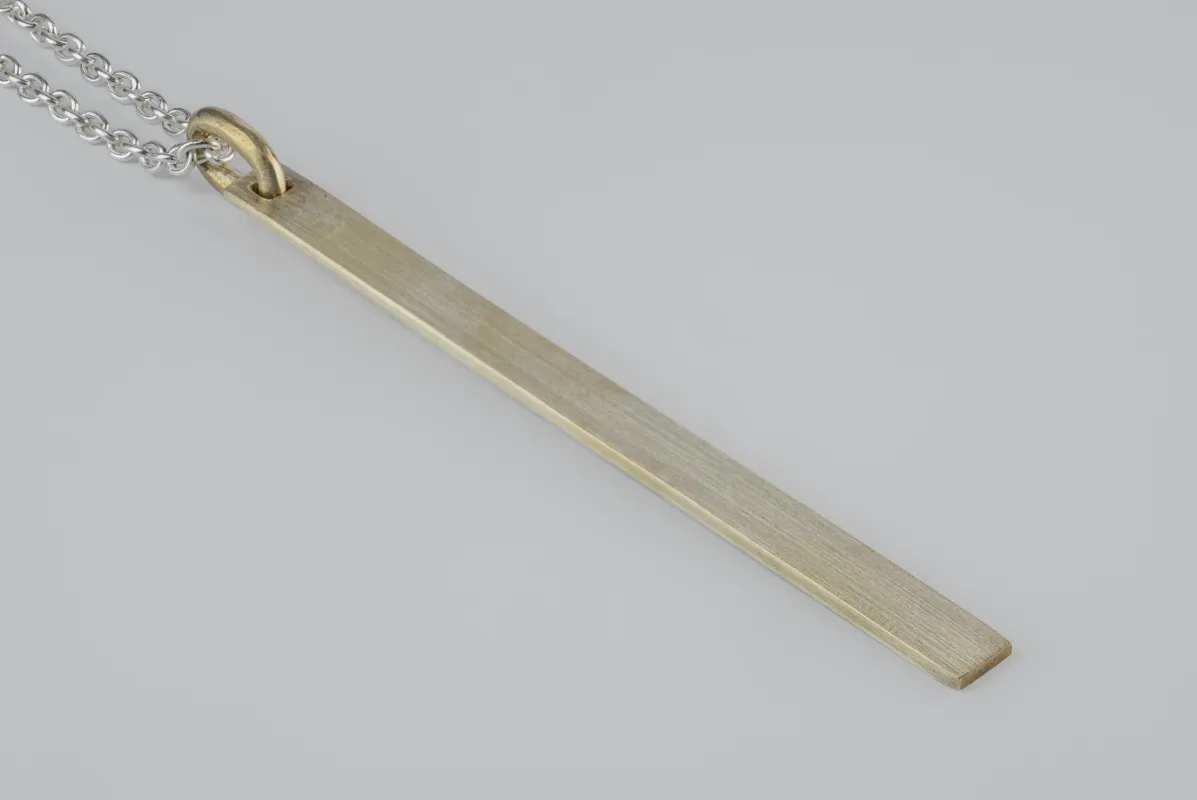 Plate Necklace (Half, MR+MA) sold by Parts of Four