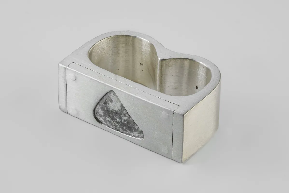 Plate Ring Double (1.7 CT, Diamond Slab, 17mm, MA+DIA) sold by Parts of Four