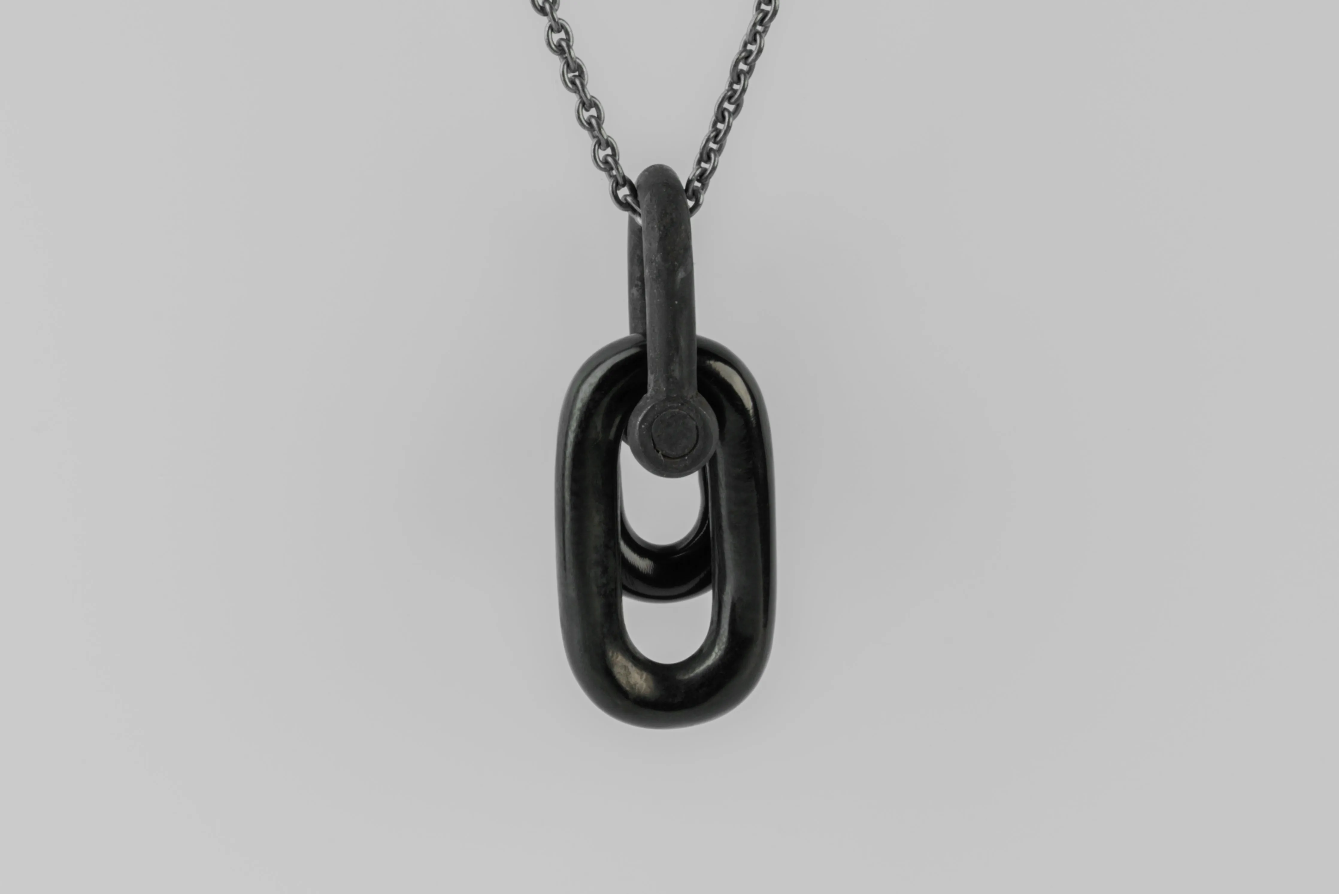 Double Link U-Bolt Necklace (H+KZ+KA) sold by Parts of Four product image thumbnail 4