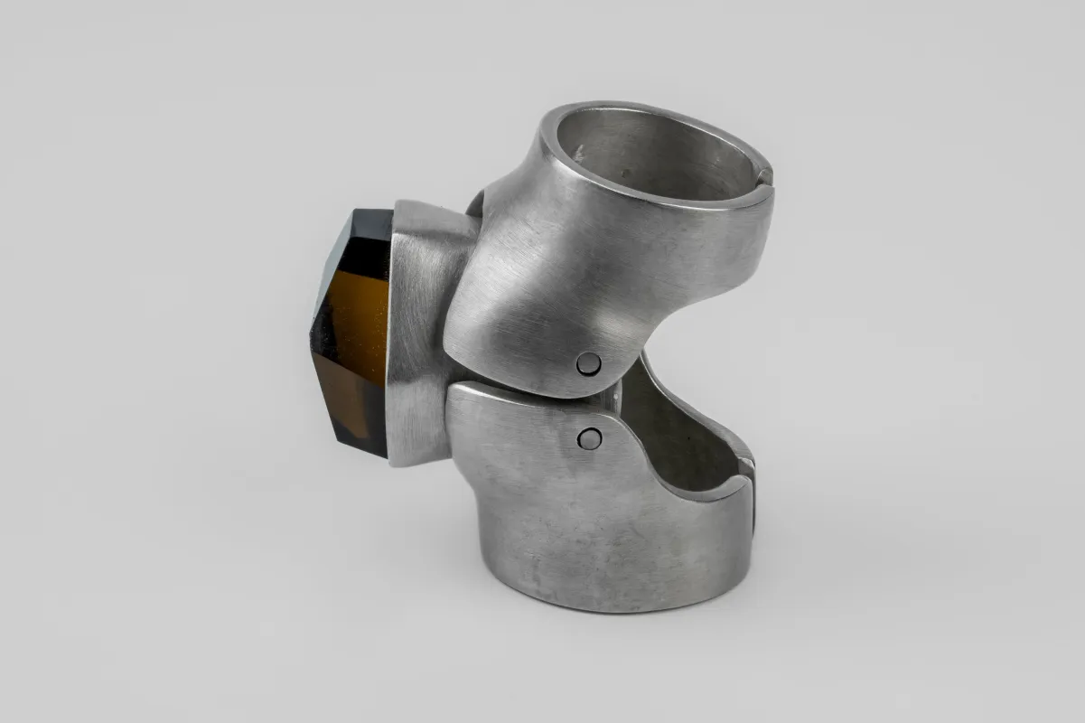 Parts of Four × Fangophilia—Joint Ring Talisman (Smoky Quartz, DA+SQ) sold by Parts of Four