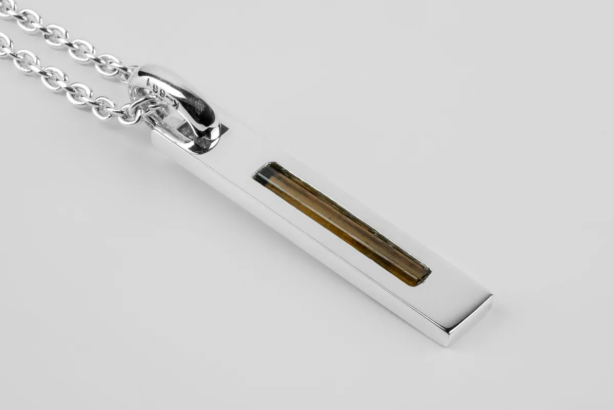 Plate Necklace (Adaptation, Dravite, PA+DRAV) sold by Parts of Four