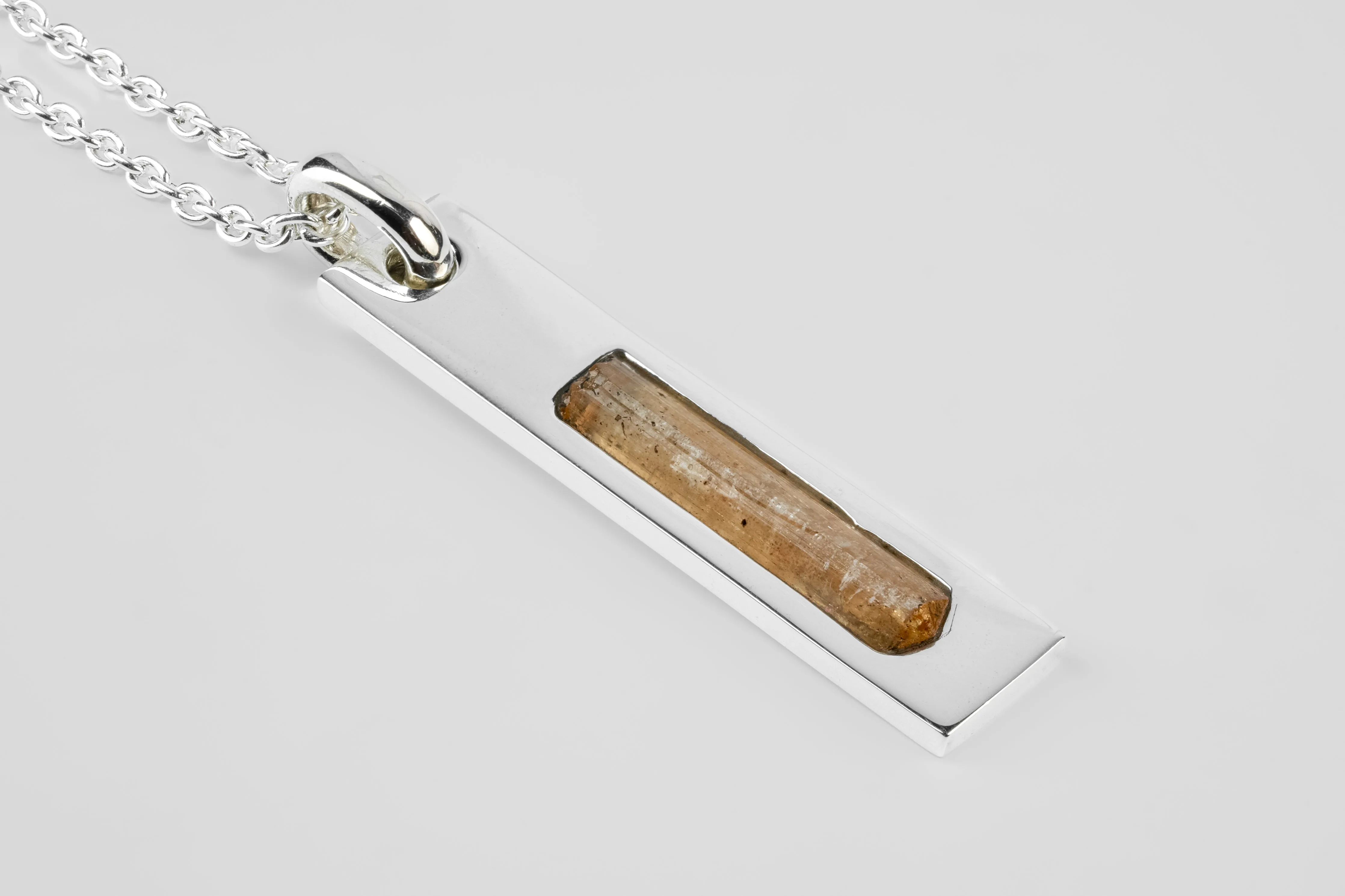 Plate Necklace (Adaptation, Imperial Topaz, PA+ITOP) sold by Parts of Four