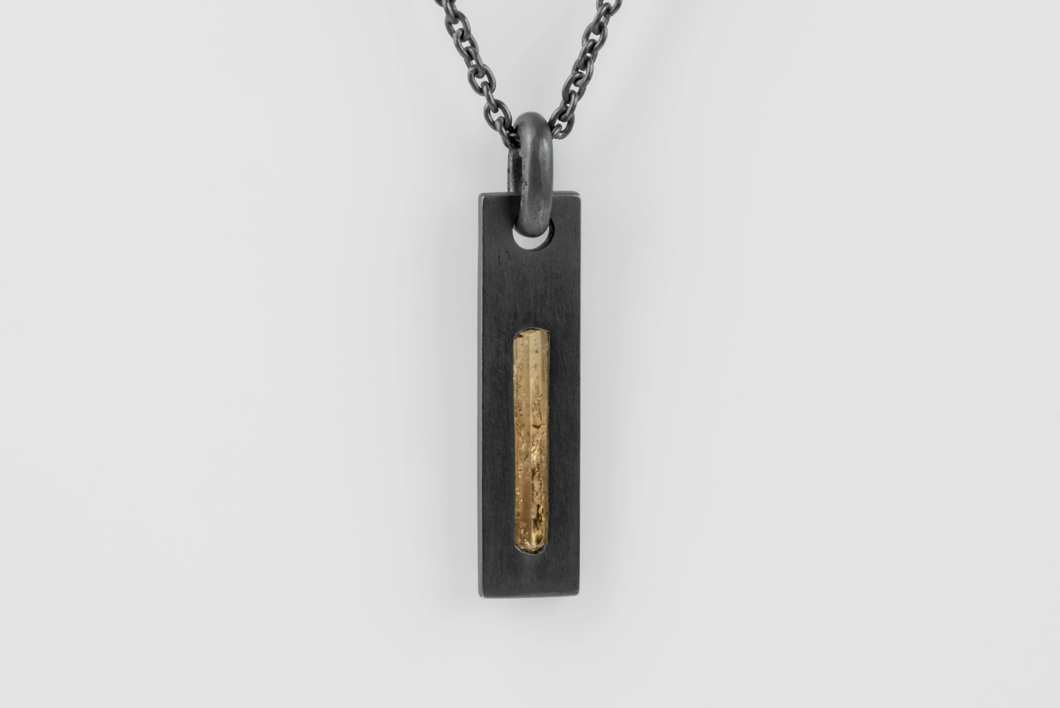 Plate Necklace (Adaptation, Imperial Topaz, KA+ITOP) sold by Parts of Four product image thumbnail 4