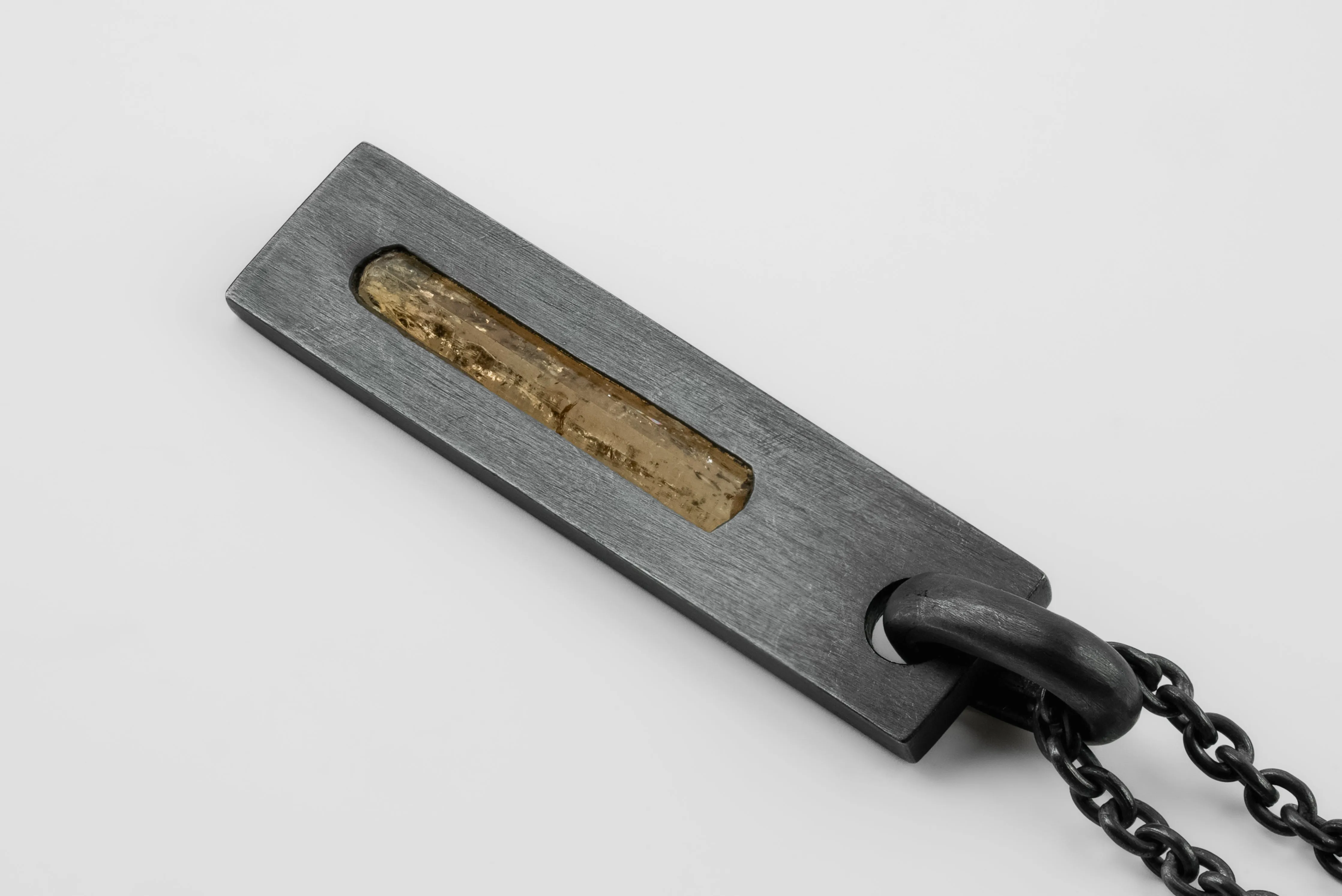 Plate Necklace (Adaptation, Imperial Topaz, KA+ITOP) sold by Parts of Four product image thumbnail 2