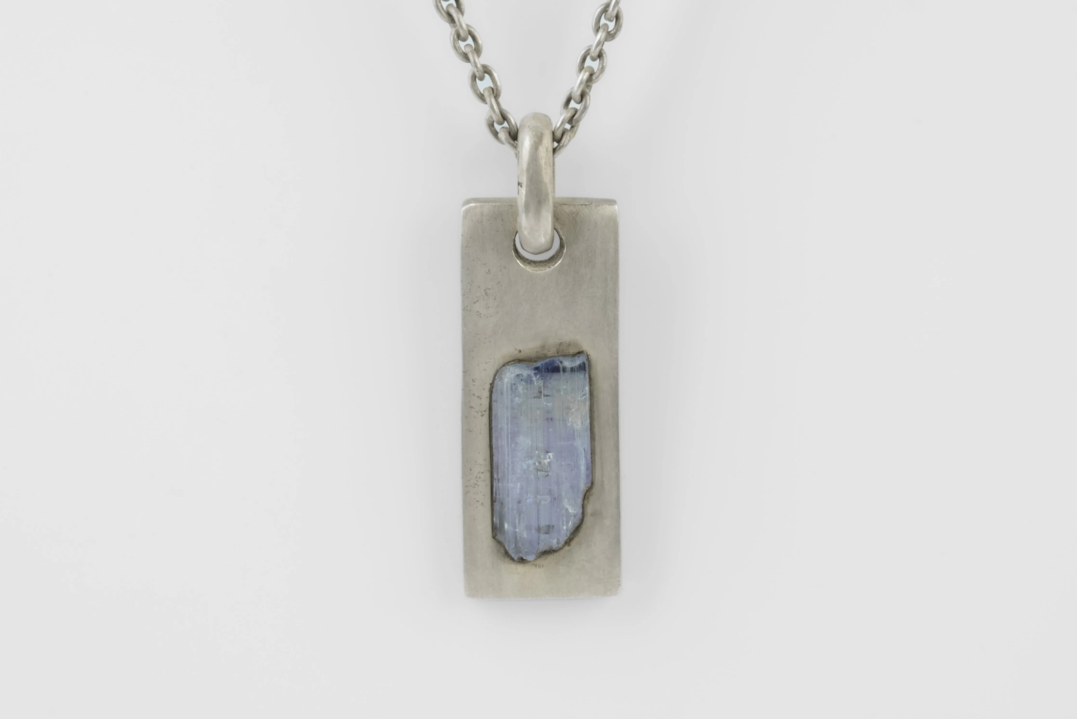 Plate Necklace (Adaptation, Tanzanite, DA+TAN) sold by Parts of Four product image thumbnail 3