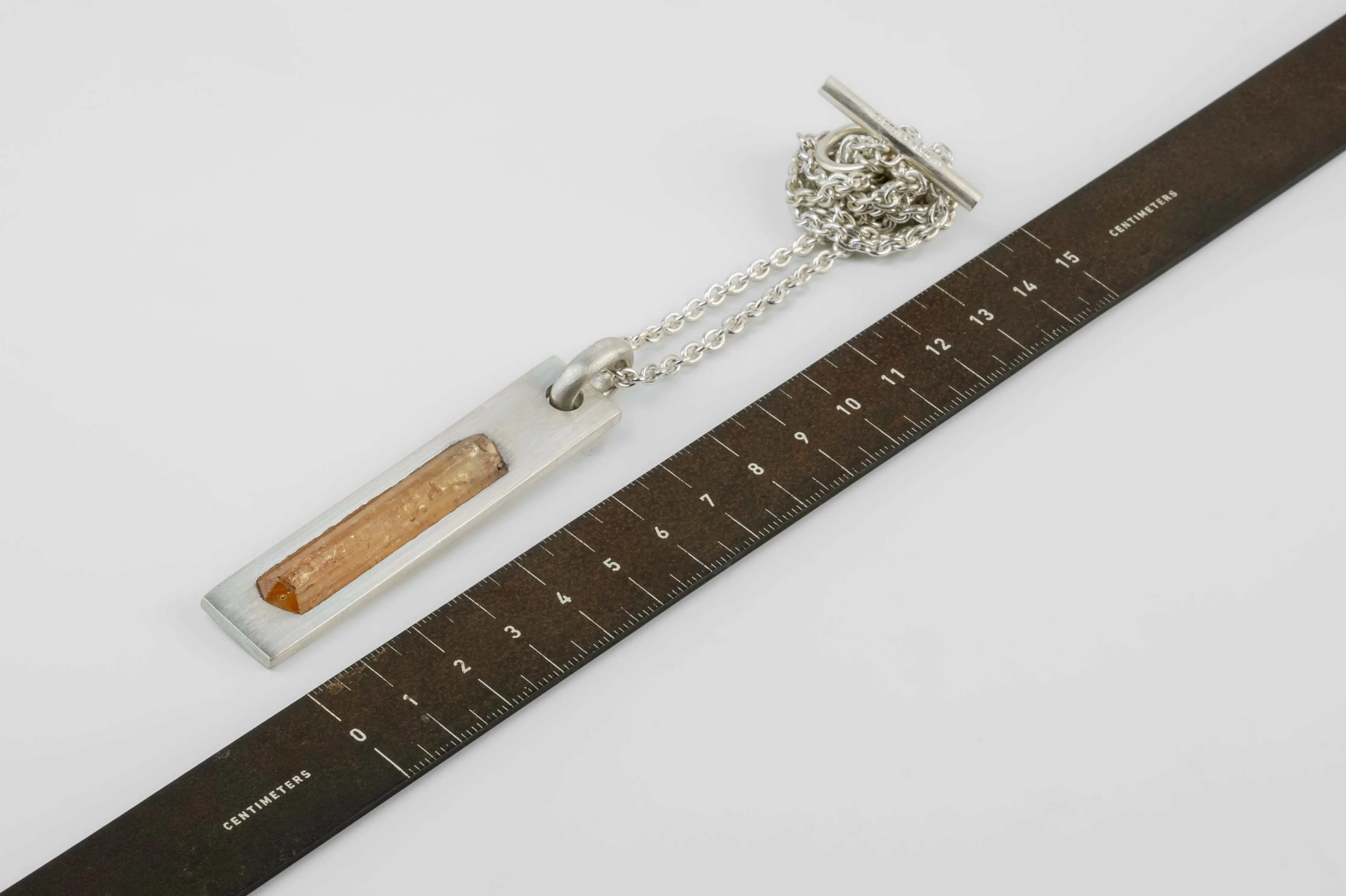 Plate Necklace (Adaptation, Imperial Topaz, MA+ITOP) sold by Parts of Four product image thumbnail 5