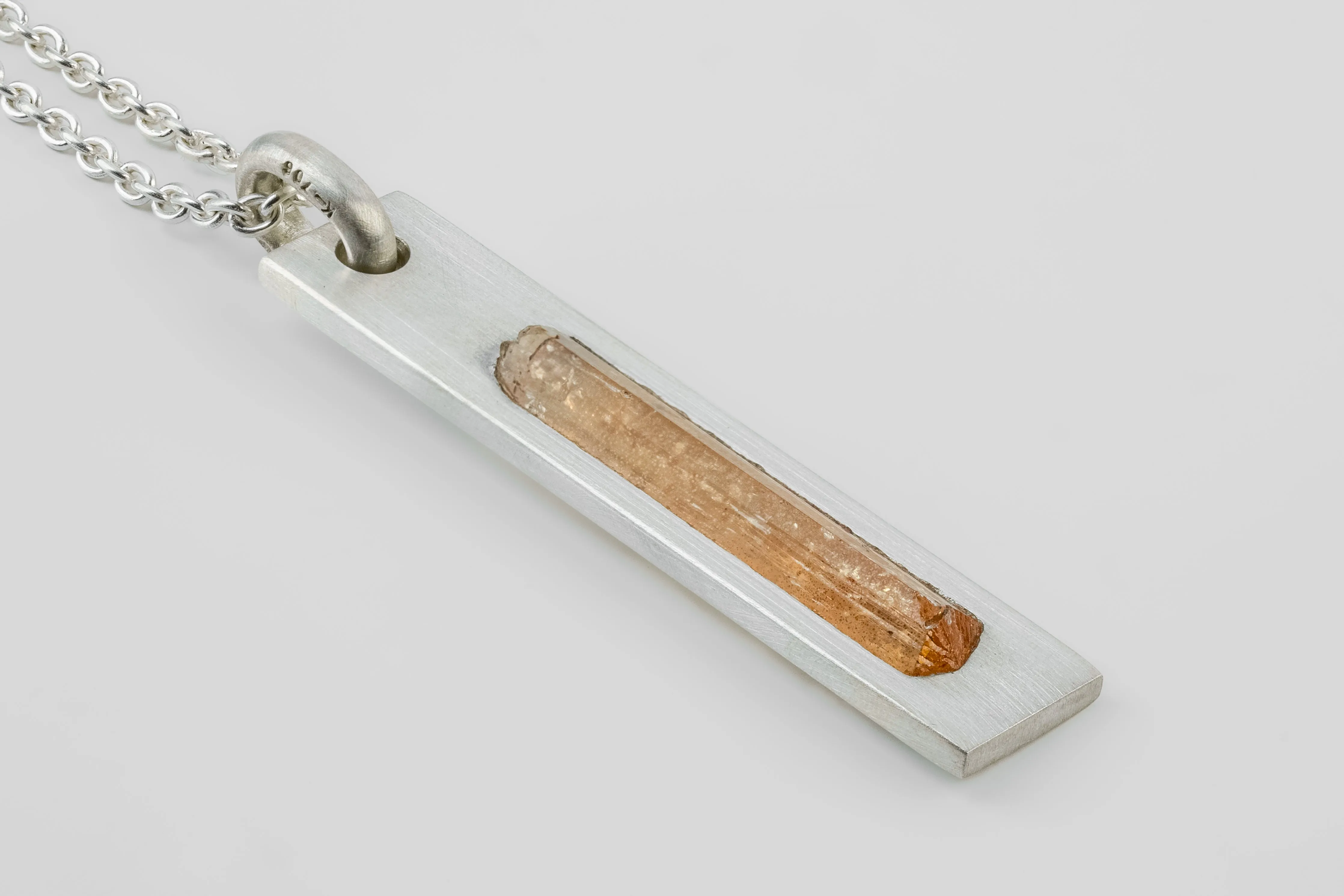 Plate Necklace (Adaptation, Imperial Topaz, MA+ITOP) sold by Parts of Four