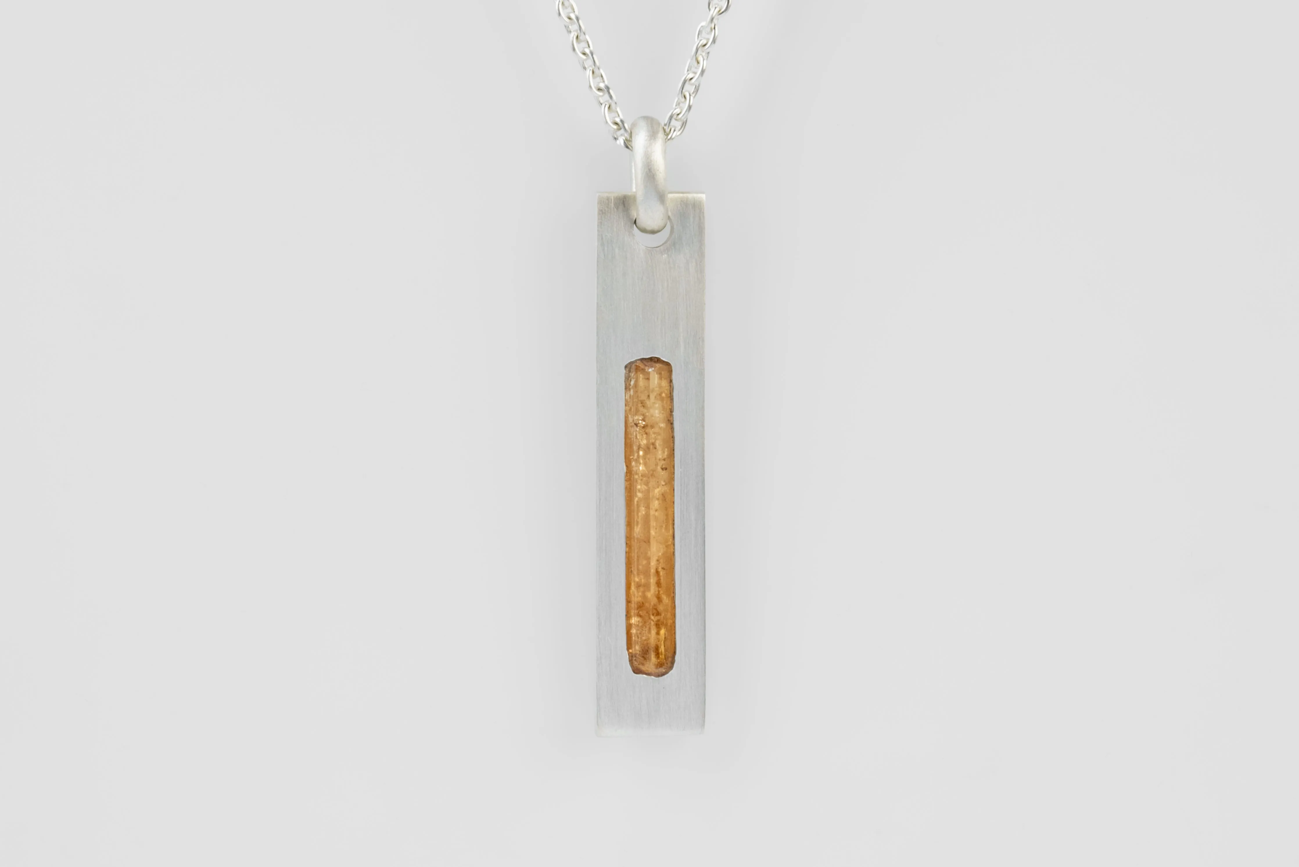 Plate Necklace (Adaptation, Imperial Topaz, MA+ITOP) sold by Parts of Four product image thumbnail 4