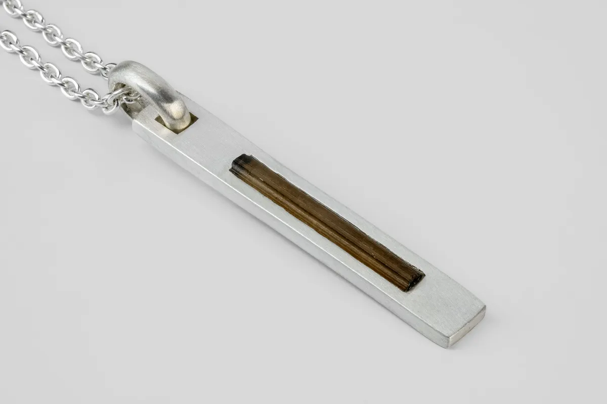 Plate Necklace (Adaptation, Dravite, MA+DRAV) sold by Parts of Four