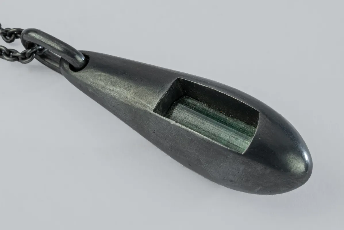 Chrysalis Necklace SPECIMEN (Envelopment, Verdelite, KA+VER) sold by Parts of Four